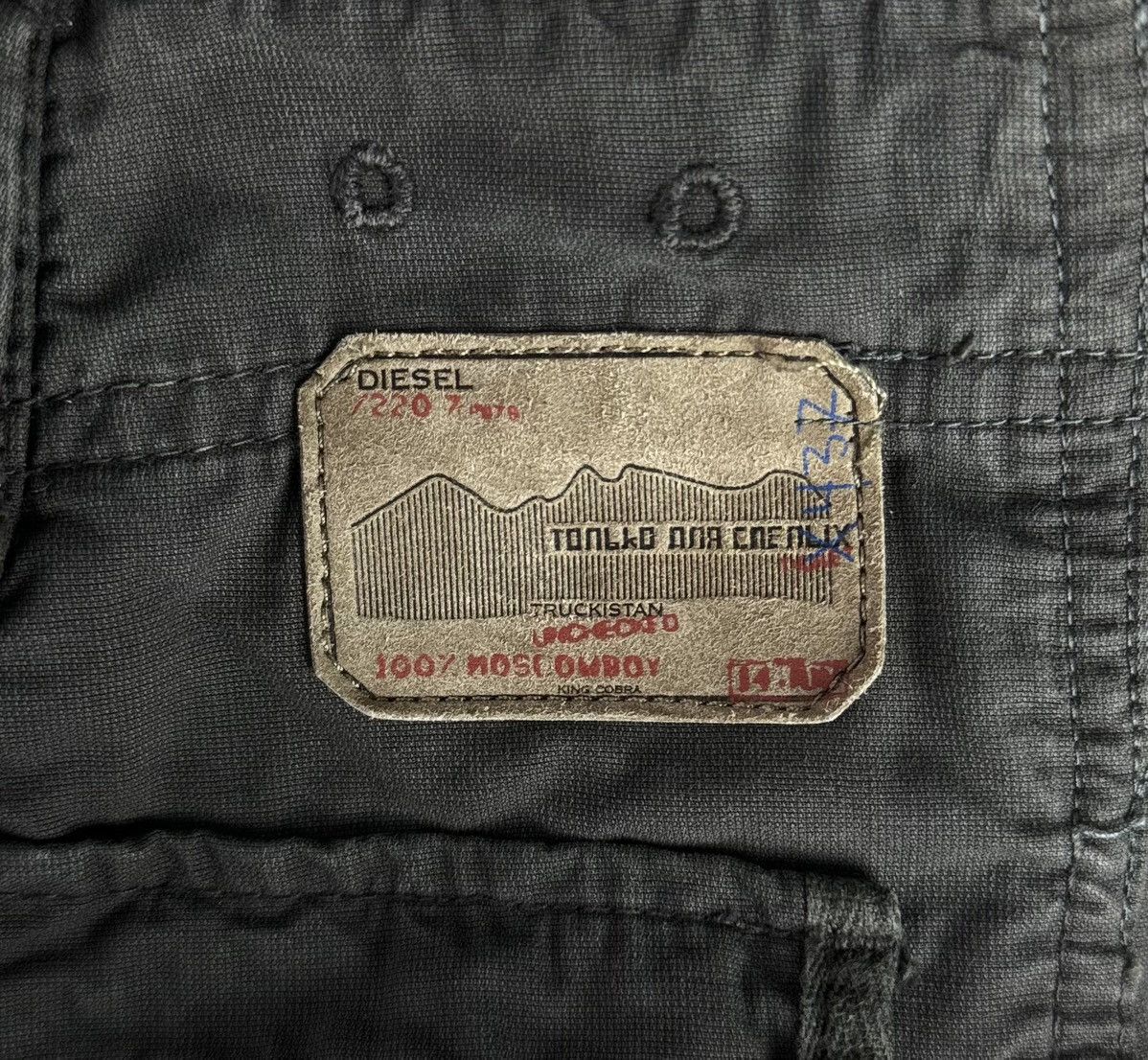 Diesel Vintage Diesel Russian Moscow King Cobra Work Pants Size US 33 - 17 Thumbnail
