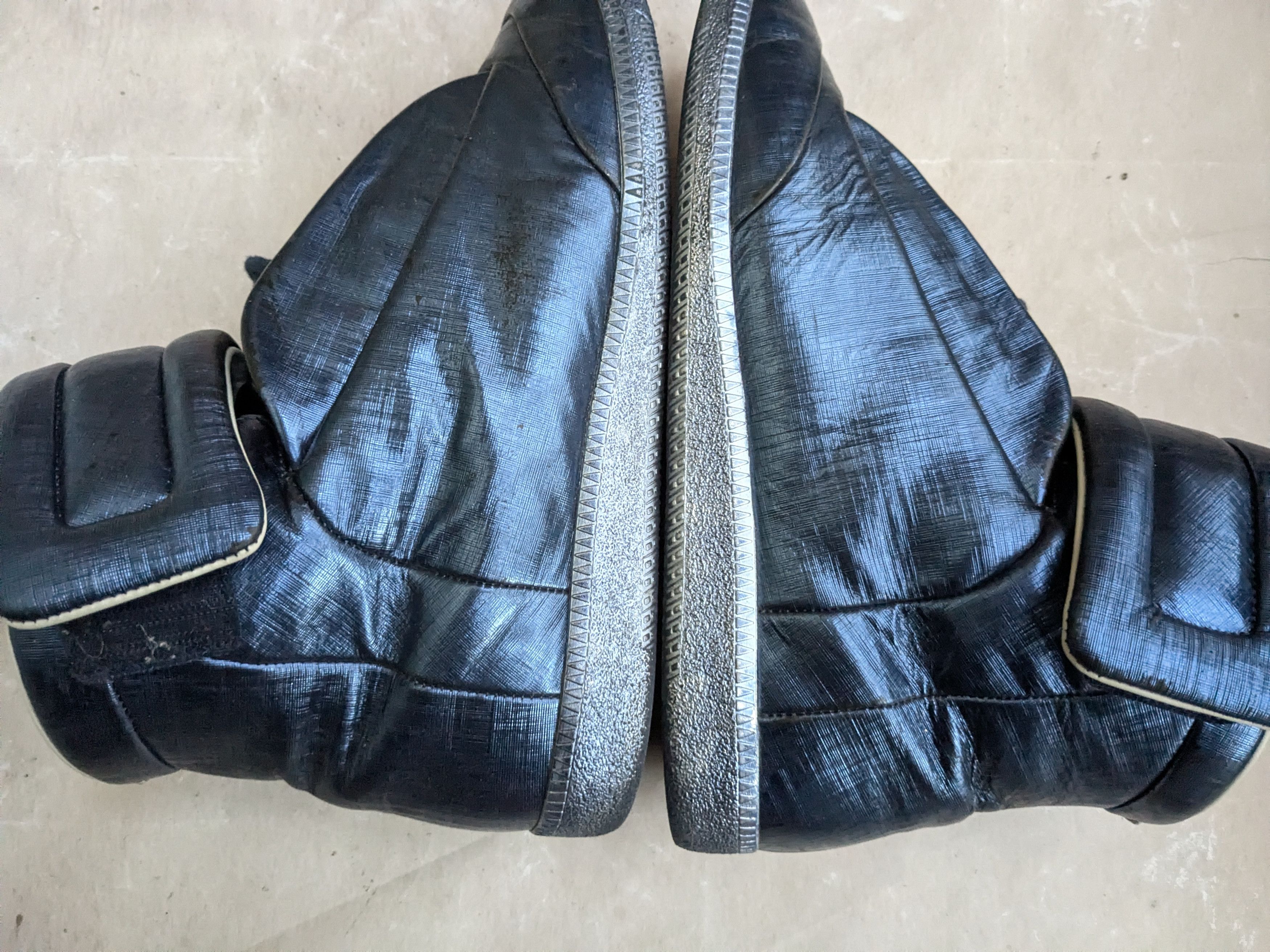 Maison Margiela Maison Margiela Future Metallic Blue 8.5 41.5 Leather Size US 8.5 / EU 41-42 - 10 Thumbnail