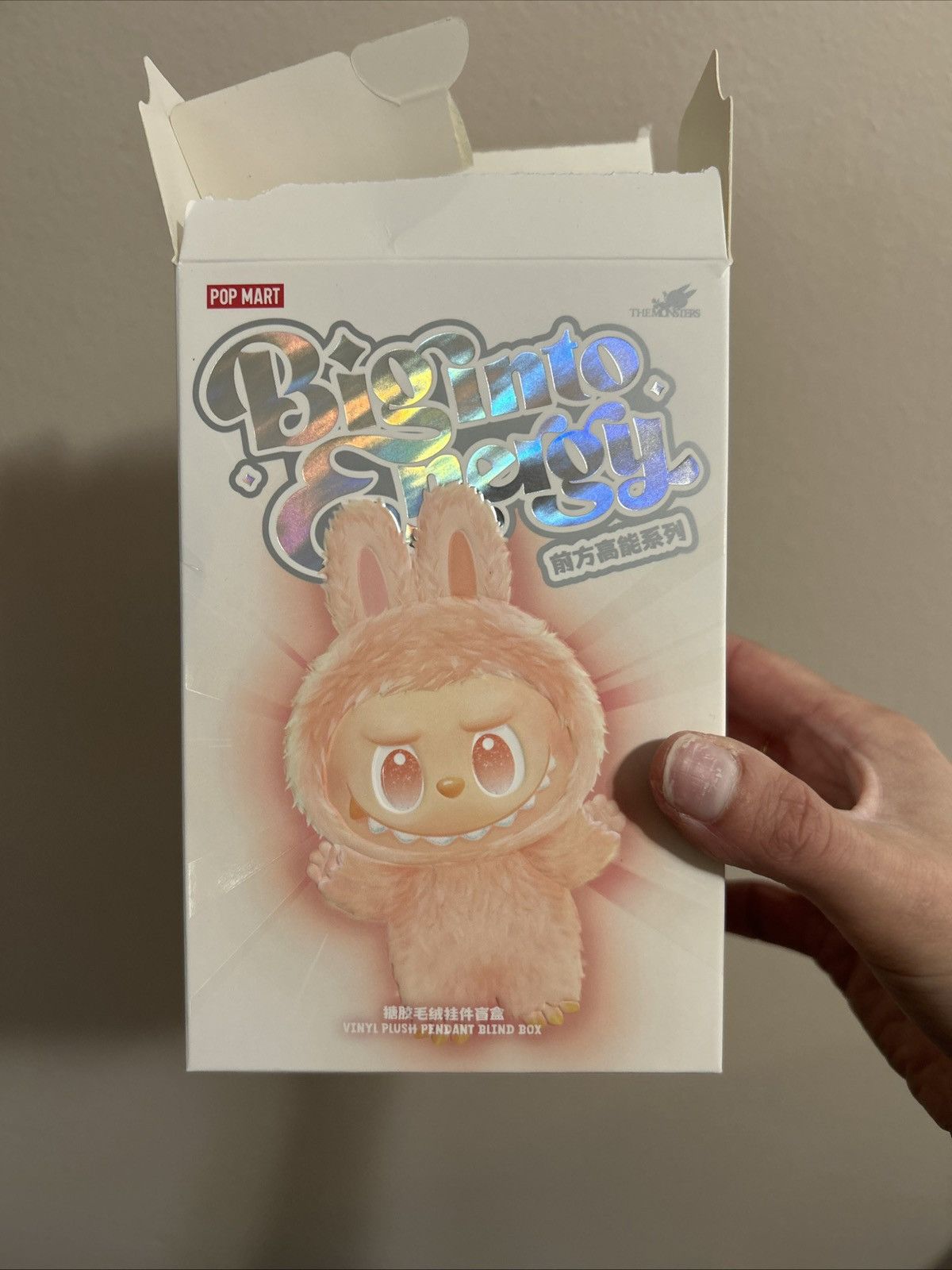 POP MART Big Into Energy Happiness Labubu Size ONE SIZE - 7 Thumbnail