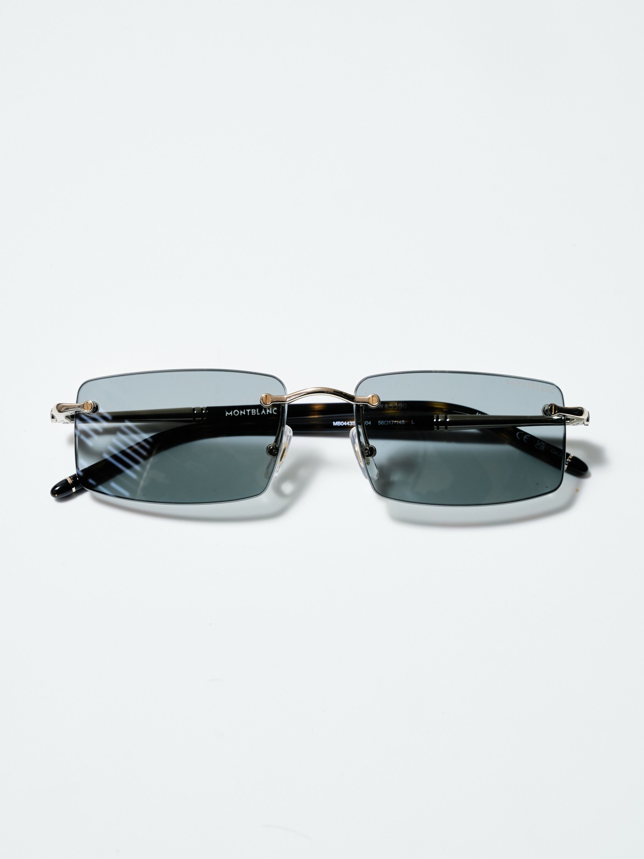 Montblanc MONTBLANC MB0344S 004 SUNGLASSES Size ONE SIZE - 9 Thumbnail