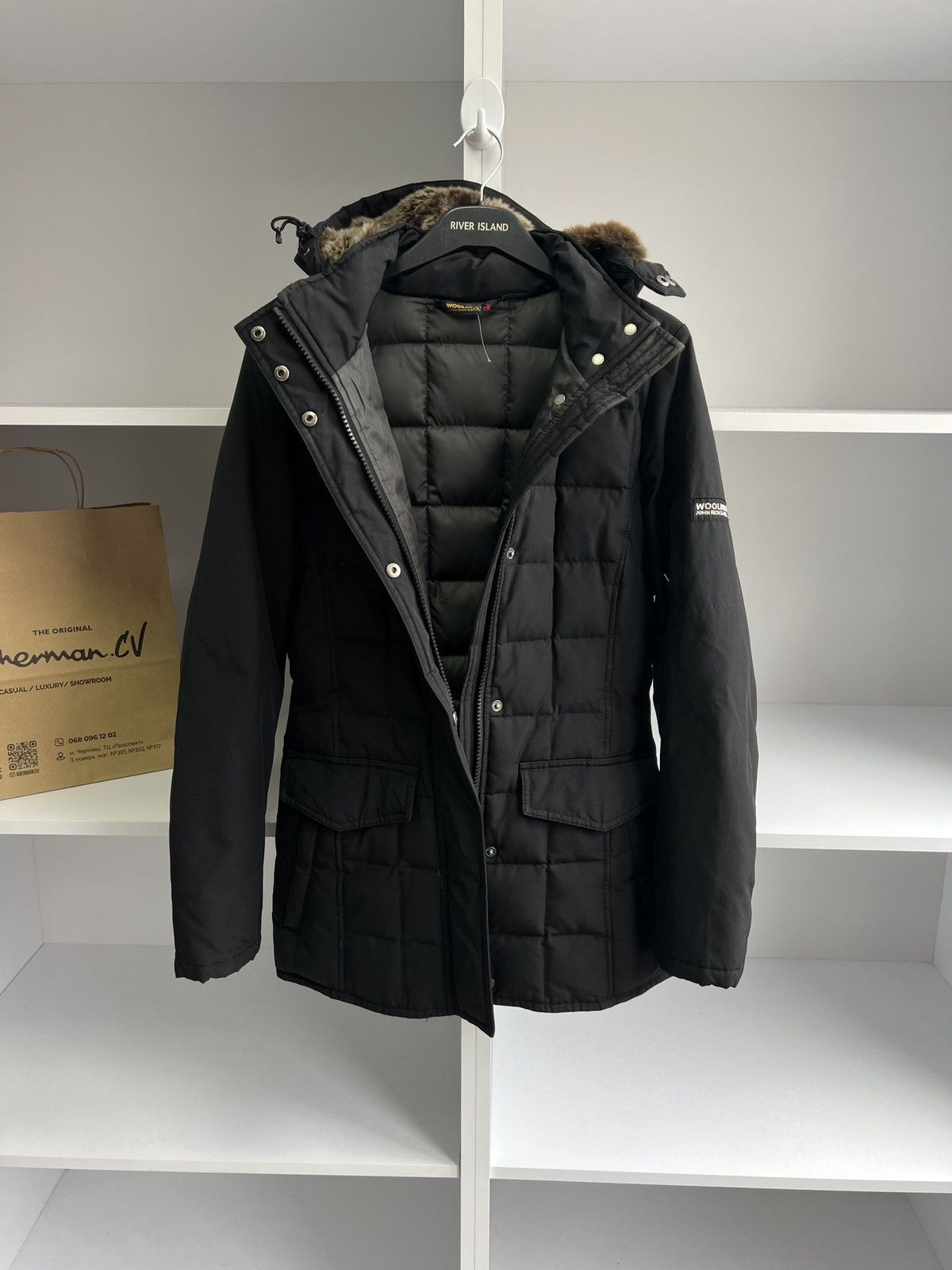 Vintage × Woolrich Woolen Mills Vintage Woolrich Women’s Puffer Down Jacket Size M / US 6-8 / IT 42-44 - 7 Thumbnail