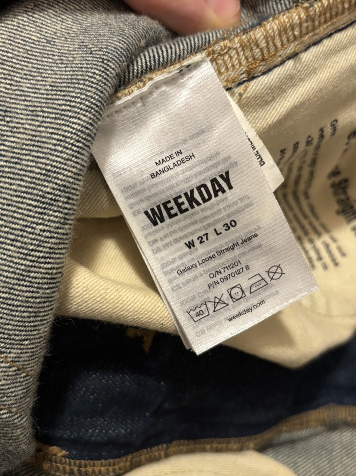 Weekday Weekday Baggy jeans Size US 32 / EU 48 - 5 Thumbnail