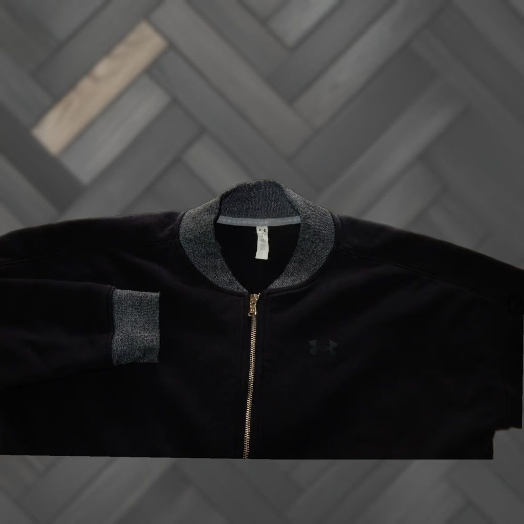 Under Armour Under Armour Mens Black Bomber Jacket Size Large Size US L / EU 52-54 / 3 - 1 Thumbnail