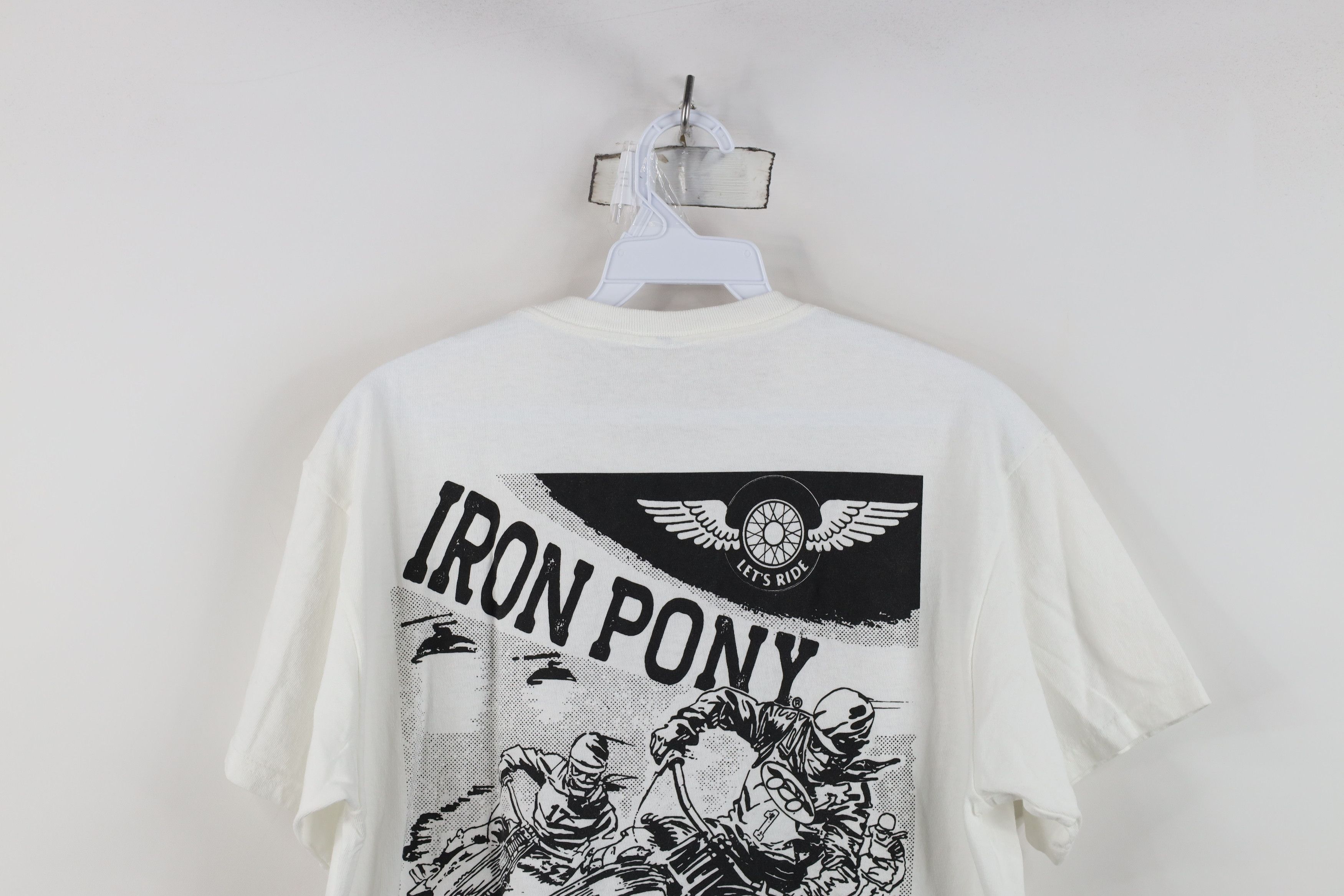 Vintage Vintage Streetwear Iron Pony Motorsports Racing T-Shirt Size US M / EU 48-50 / 2 - 10 Thumbnail