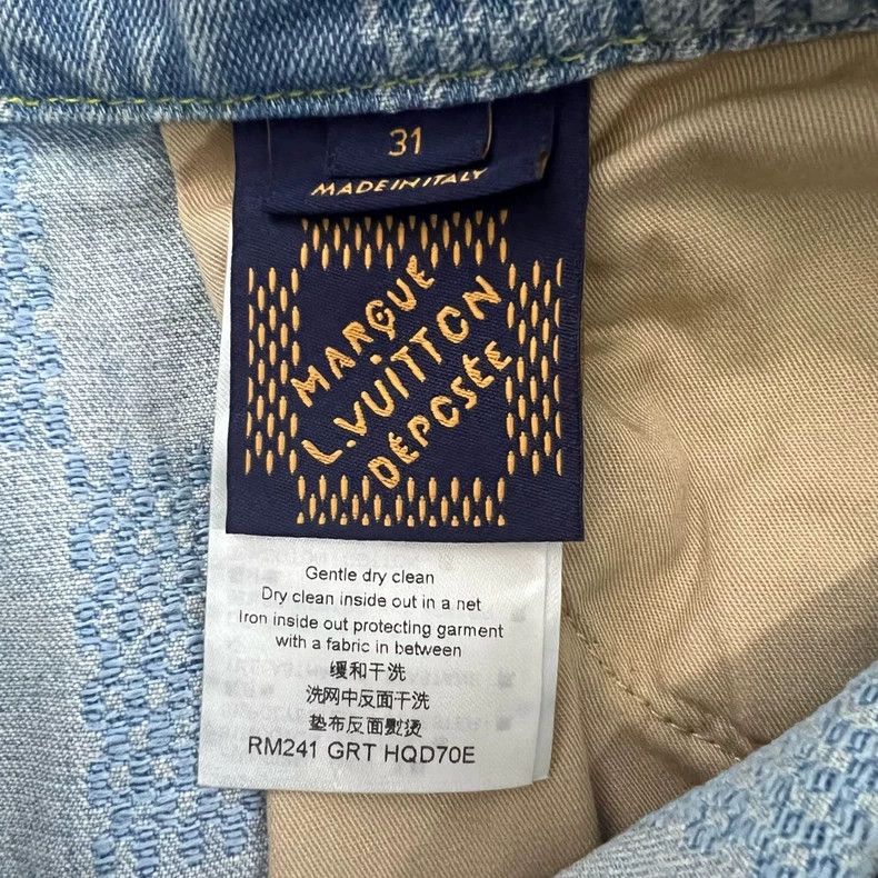 Louis Vuitton Louis Vuitton Plaid printed flared jeans 2502-Nextarrow Size US 31 - 6 Thumbnail