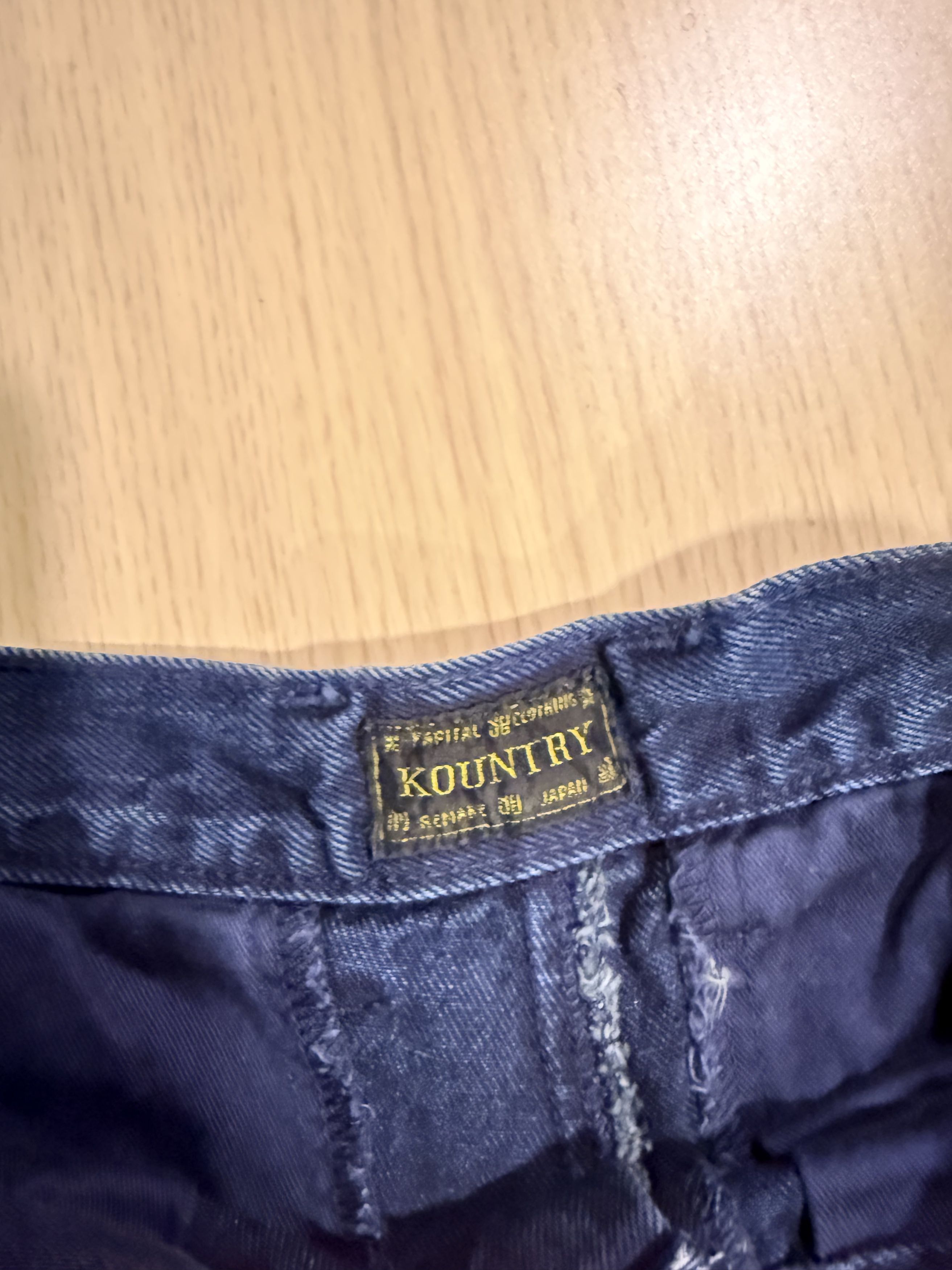 Kapital Kapital IDG×IDG denim shorts (Hütteri make) size 4 Size US 36 / EU 52 - 3 Thumbnail