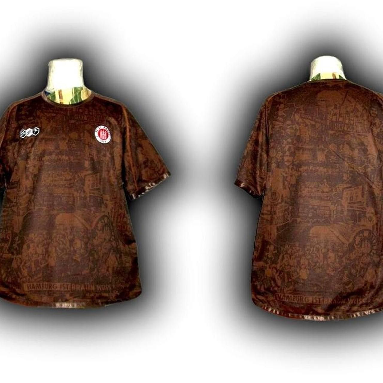 Other Fc ST Pauli Germany 2010 2011 Away Do-You-Football Shirt Size US XL / EU 56 / 4 - 3 Thumbnail