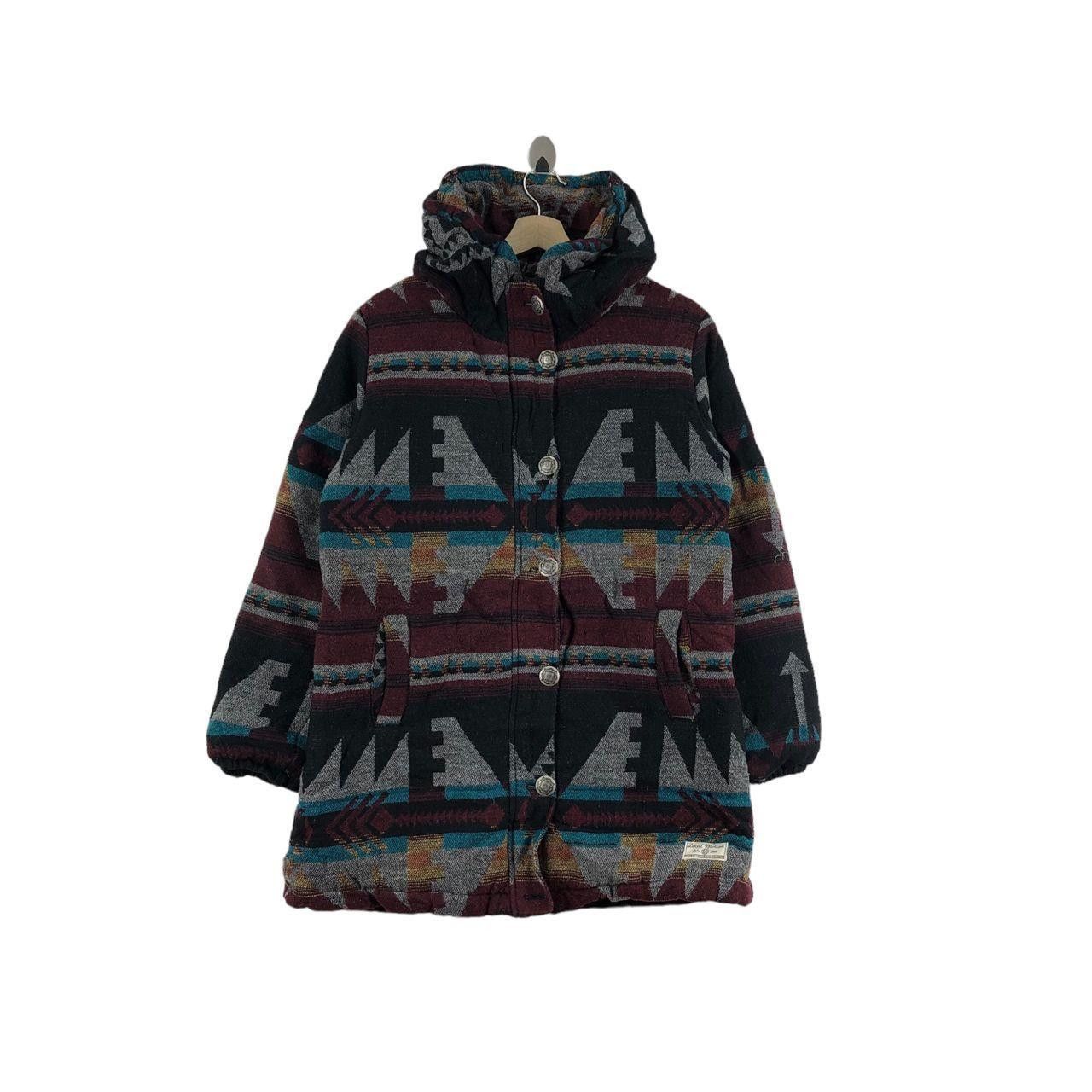 Other LOCAL MOTION HONOLULU Navajo Aztec Jacket Trench Coat Parka Size L / US 10 / IT 46 - 2 Thumbnail