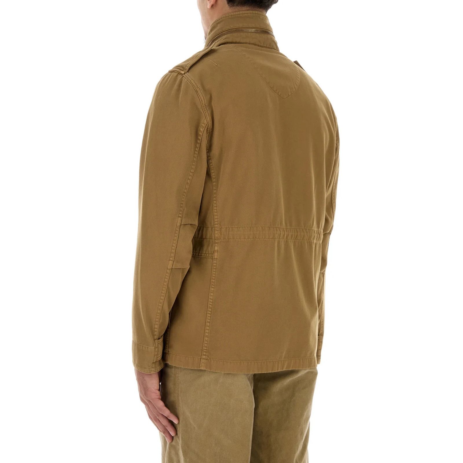 Burberry BURBERRY Brown Cotton Jacket New & Authentic (Men's Size:M;) Size US M / EU 48-50 / 2 - 4 Thumbnail