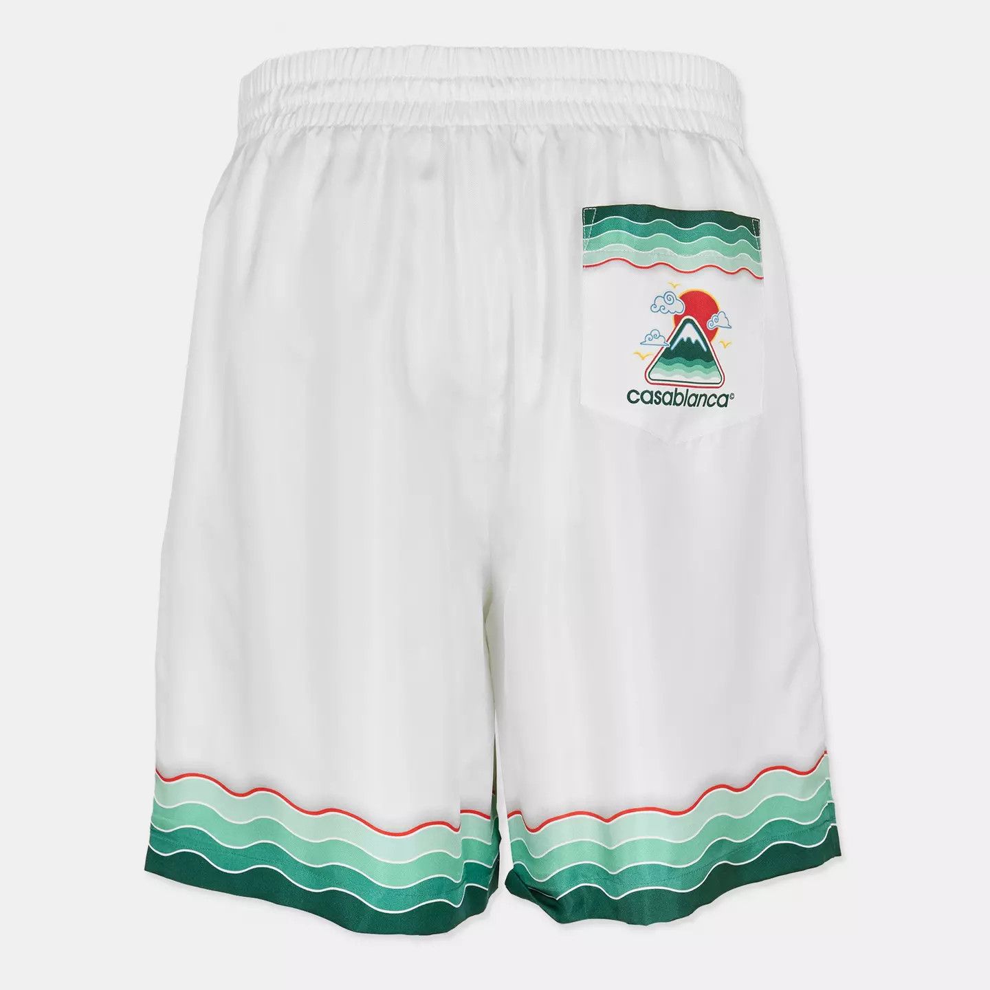 Casablanca o1g2r1mq0426 Mount Woven Tracksuit Shorts in Multicolor Size US 32 / EU 48 - 2 Thumbnail