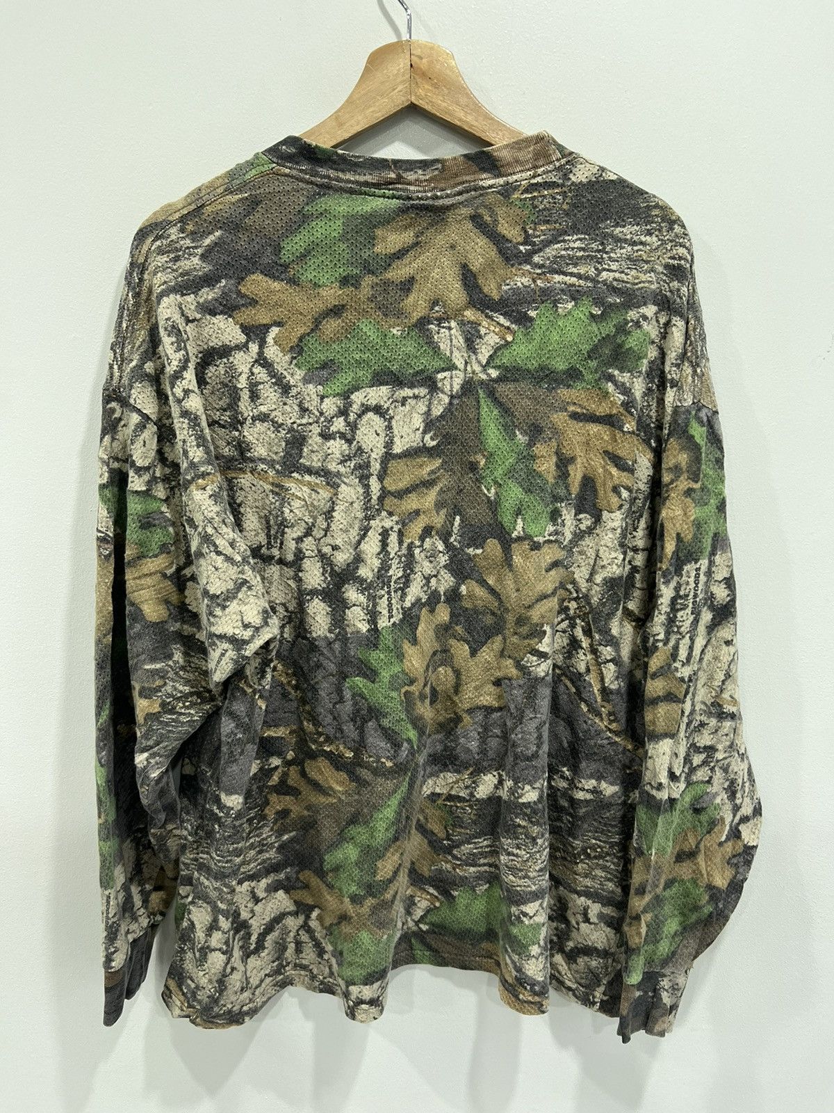 Vintage Vintage Camo Mossy Oaks Longsleeve Shirt Thermal real tree Size US XL / EU 56 / 4 - 2 Thumbnail