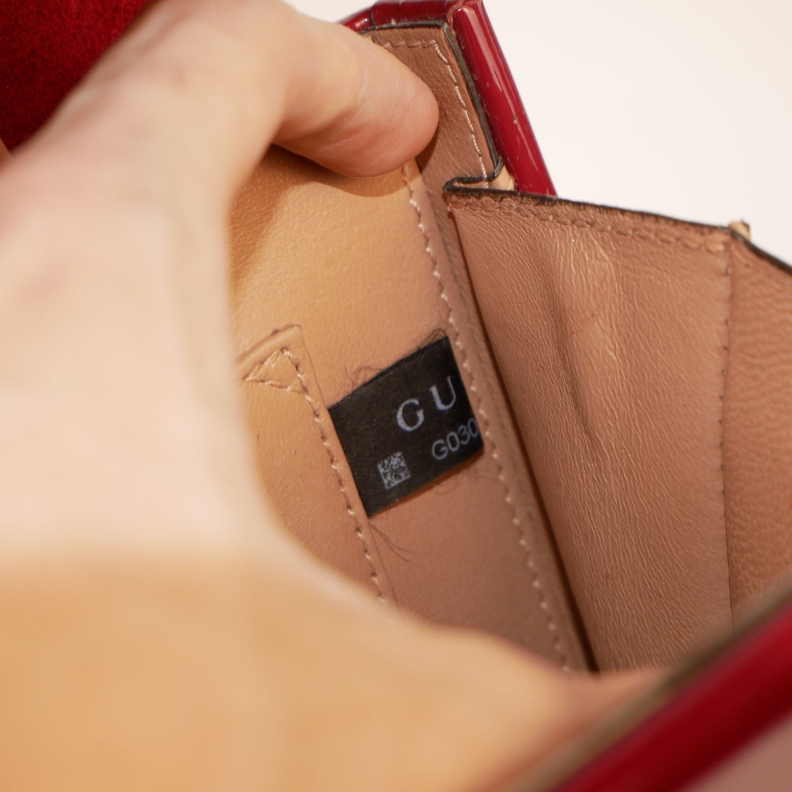 Gucci Sylvie 1967 Red Handbag Size ONE SIZE - 12 Thumbnail