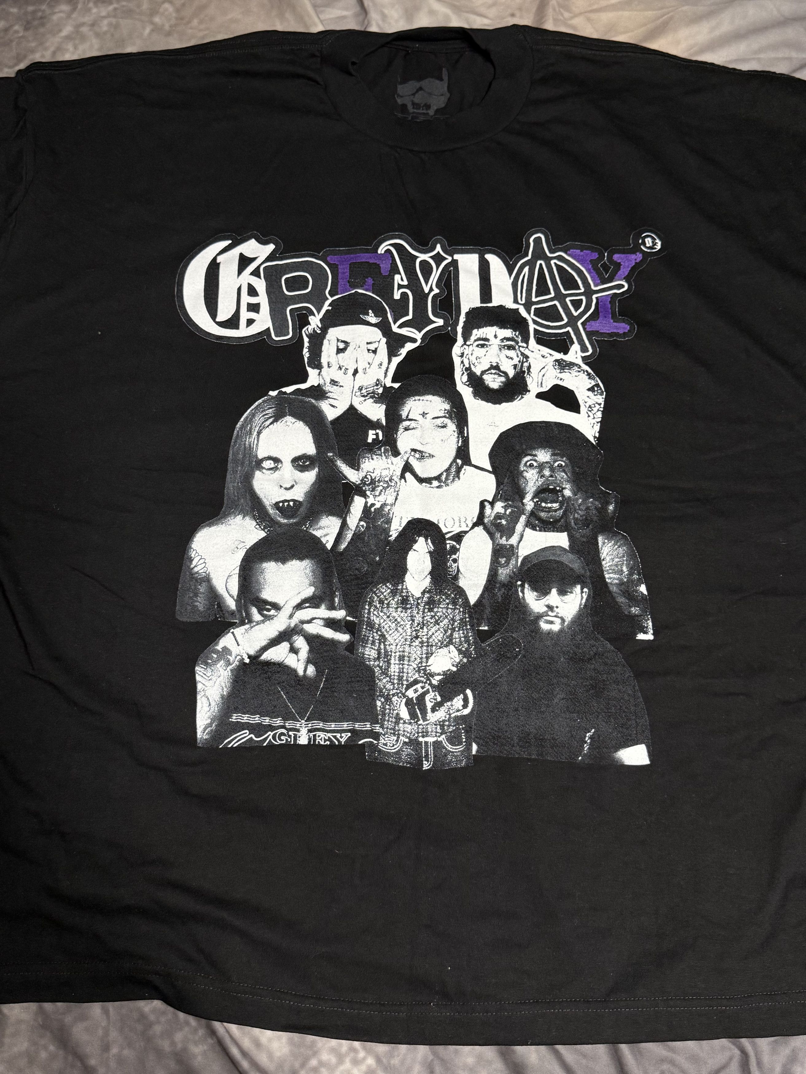 G59 Records Suicideboys G59 Greyday 2023 tour purple shirt