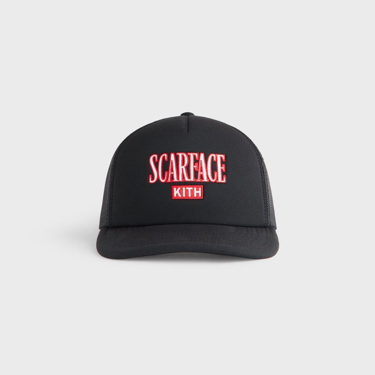 Kith Kith for Scarface Poly Foam Nolan Trucker Hat Black SnapBack Size ONE SIZE - 1 Thumbnail