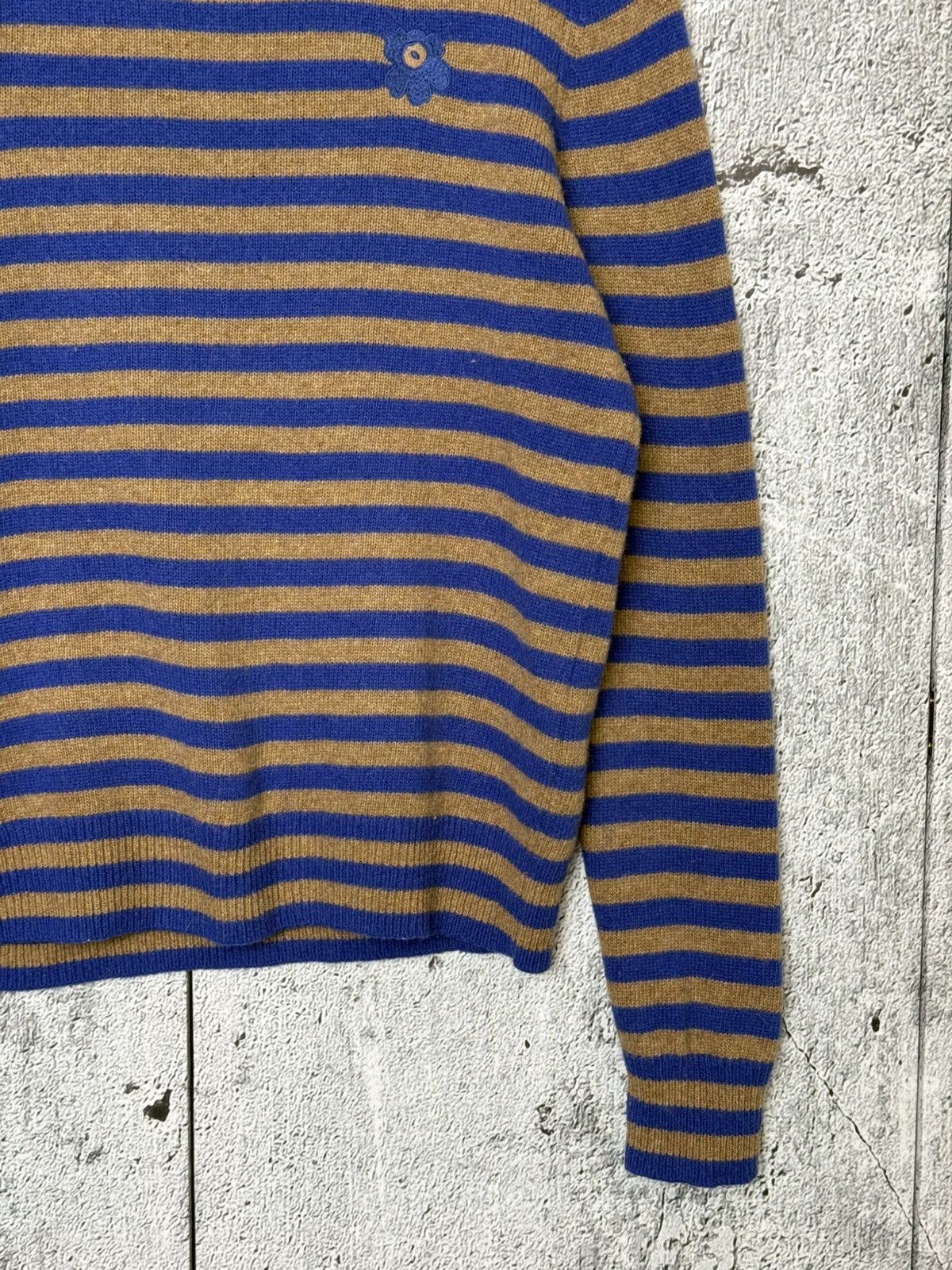 Marimekko Marimekko Silfa Tasaraita Striped Knitted Sweater Pullover Size M / US 6-8 / IT 42-44 - 4 Thumbnail