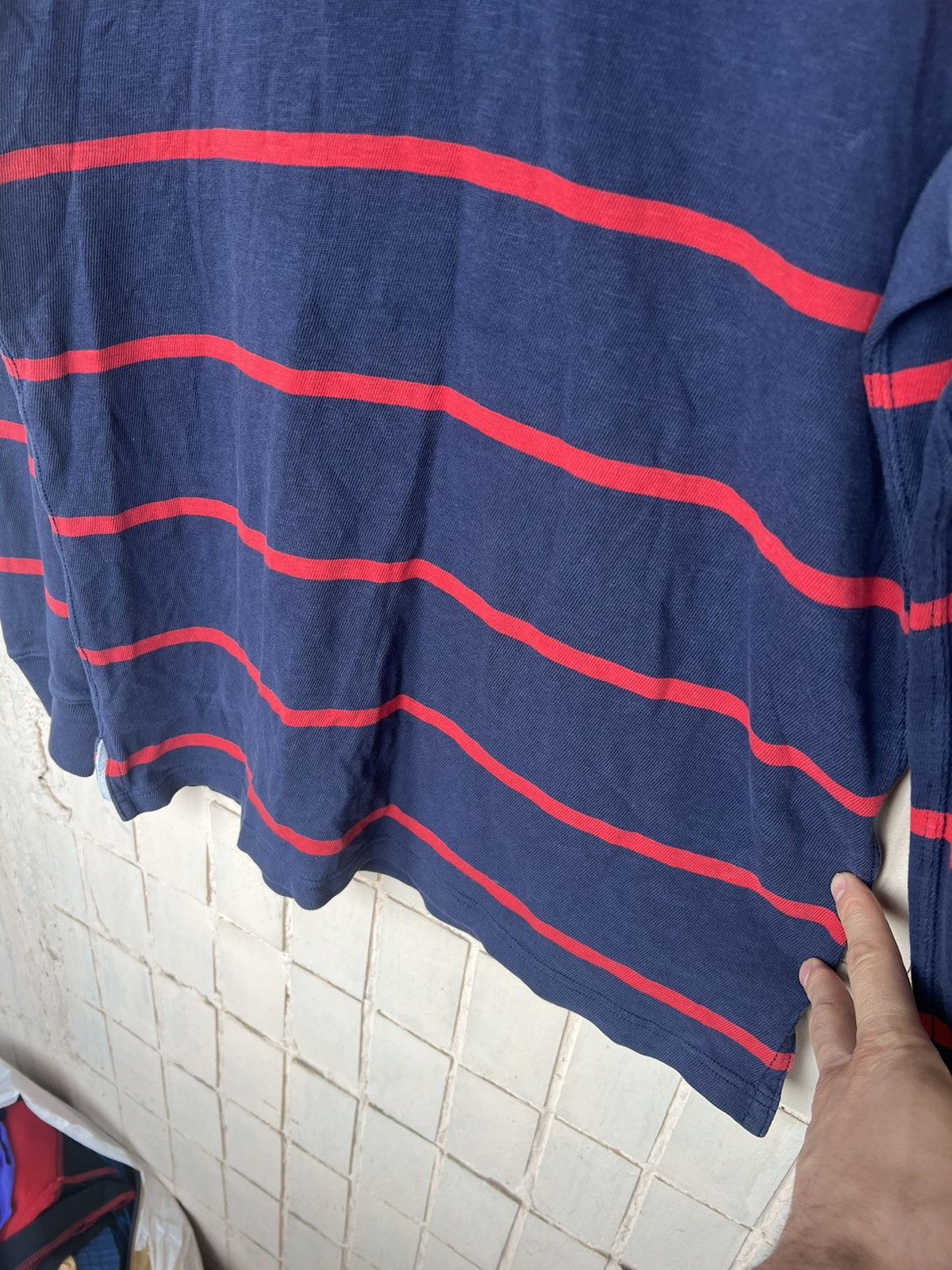 Polo Ralph Lauren Vintage 90s Polo Ralph Lauren Rugby Long Sleeve Shirt Size US S / EU 44-46 / 1 - 10 Thumbnail