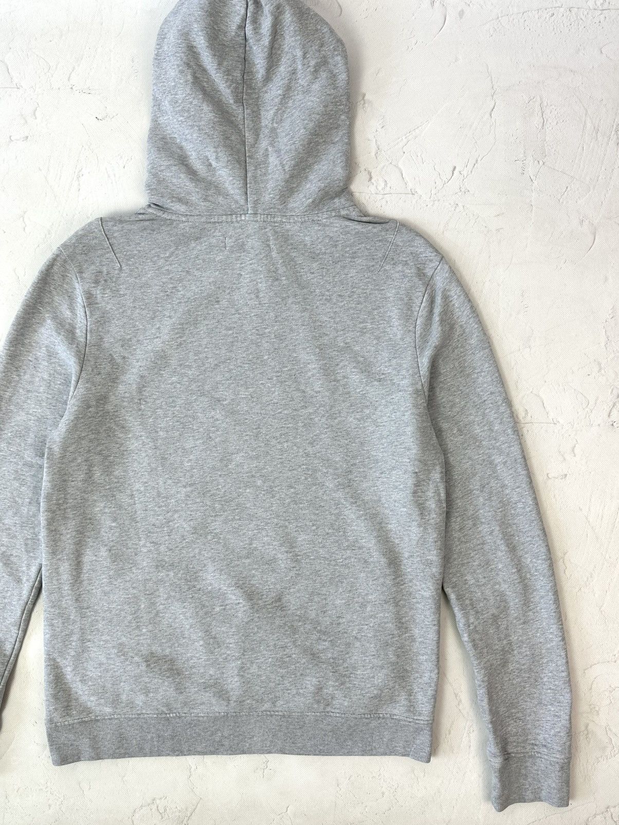 Allsaints Allsaints Raven Grey Logo Hoodie Size US L / EU 52-54 / 3 - 6 Thumbnail