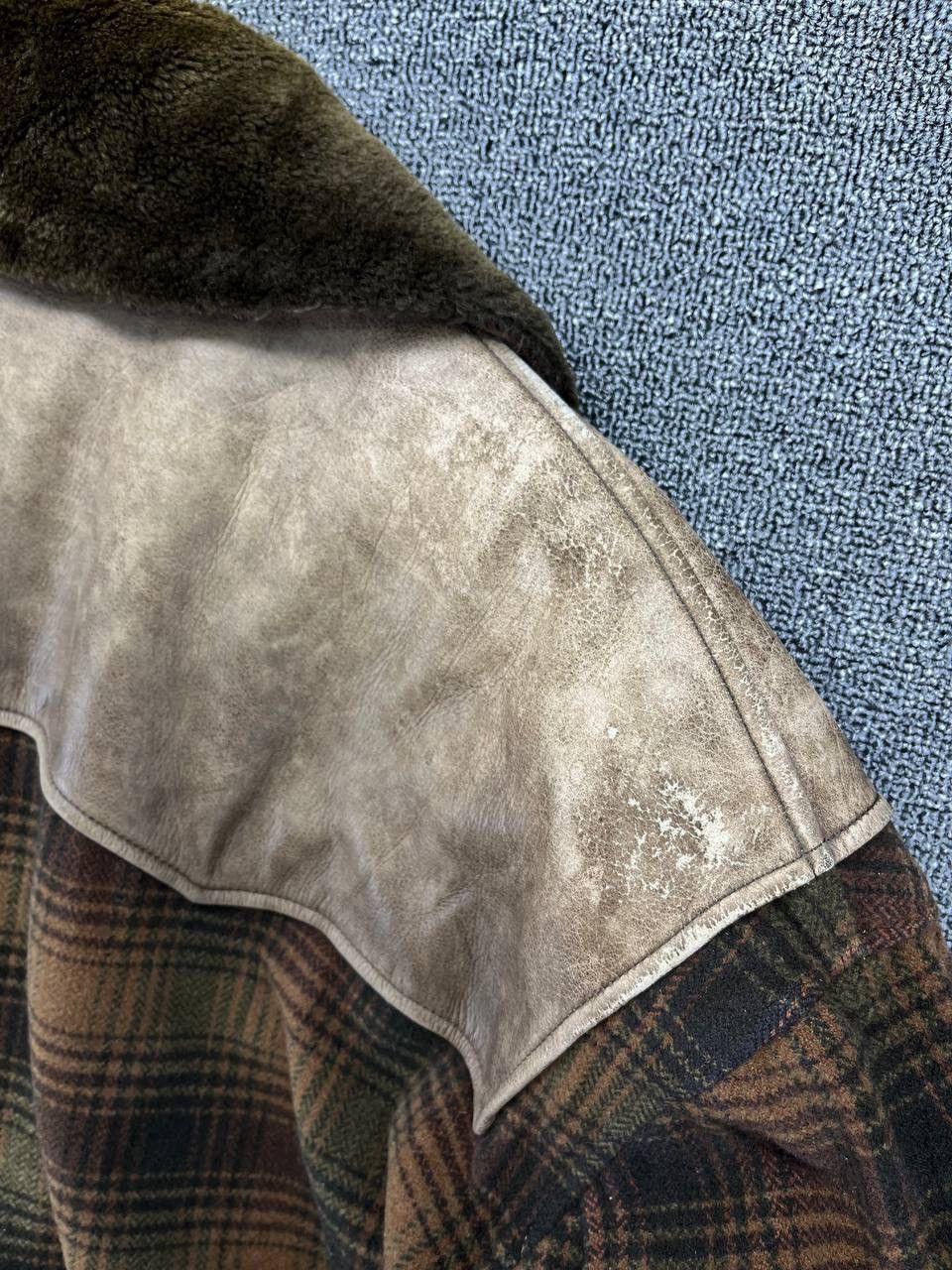 Japanese Brand Vintage Suivi Homme Shadow Plaid Jacket Size US L / EU 52-54 / 3 - 17 Thumbnail