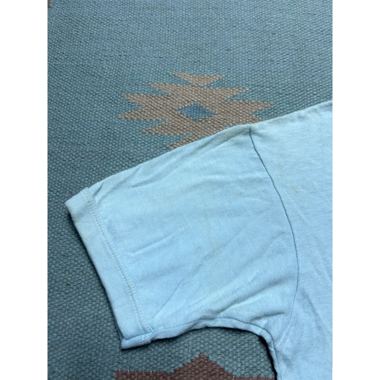 Vintage VINTAGE 70s graphic t shirt Changuinola Panama Caribbean tropical blue Men T-Shirt M & M Size M Medium Size US M / EU 48-50 / 2 - 3 Thumbnail