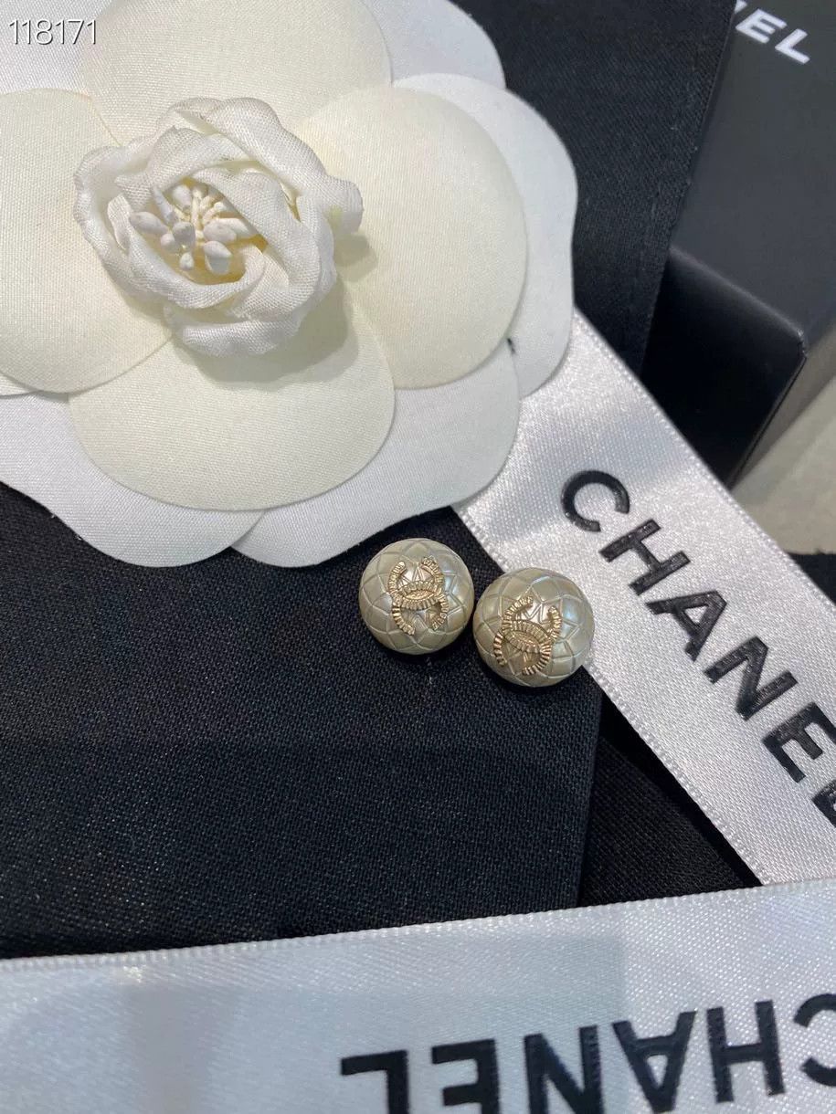 Chanel Chanel Limited Edition Pearl Double C Earrings Size ONE SIZE - 1 Thumbnail