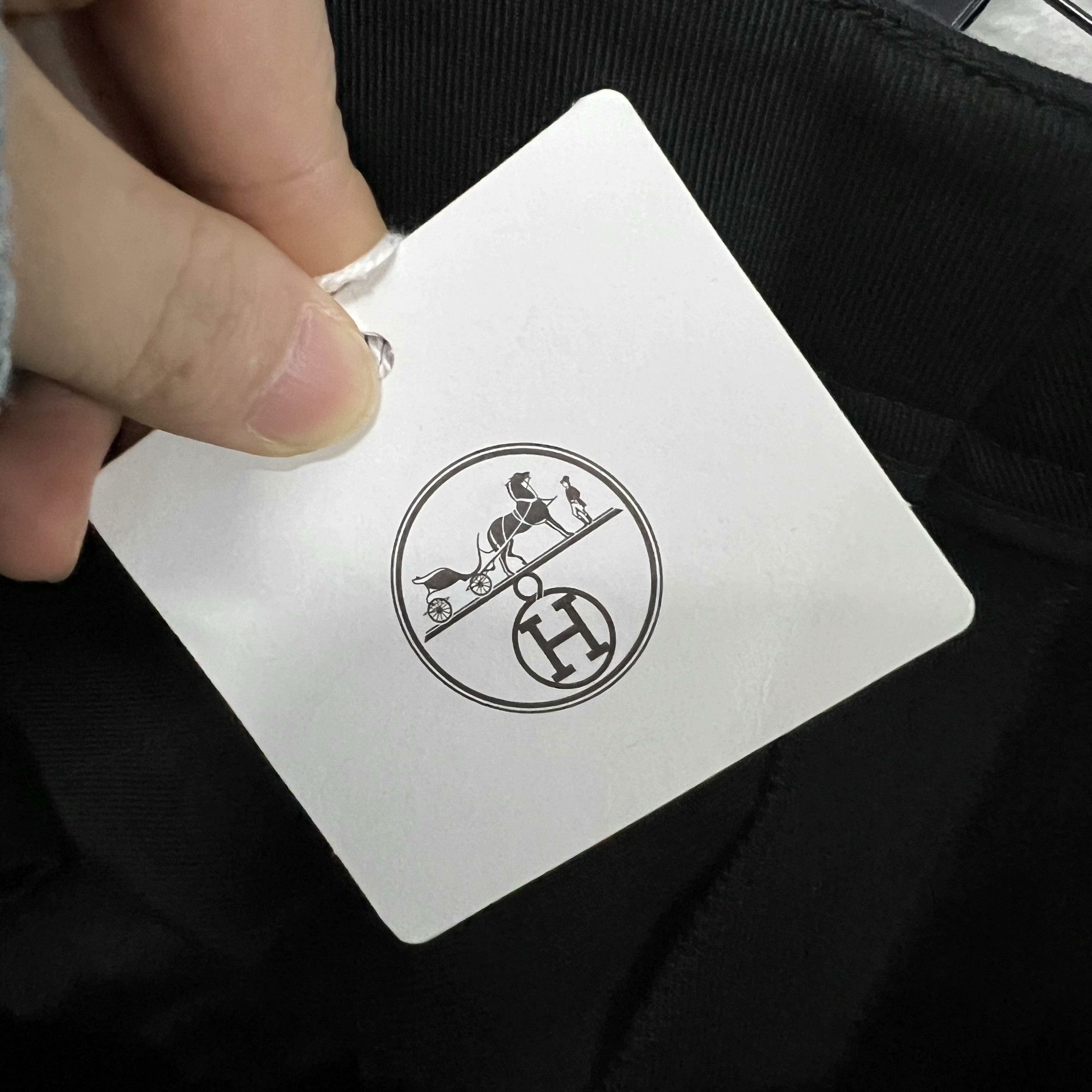 Hermes HERMES Black Trousers Size 42 Size US 26 / EU 42 - 4 Thumbnail