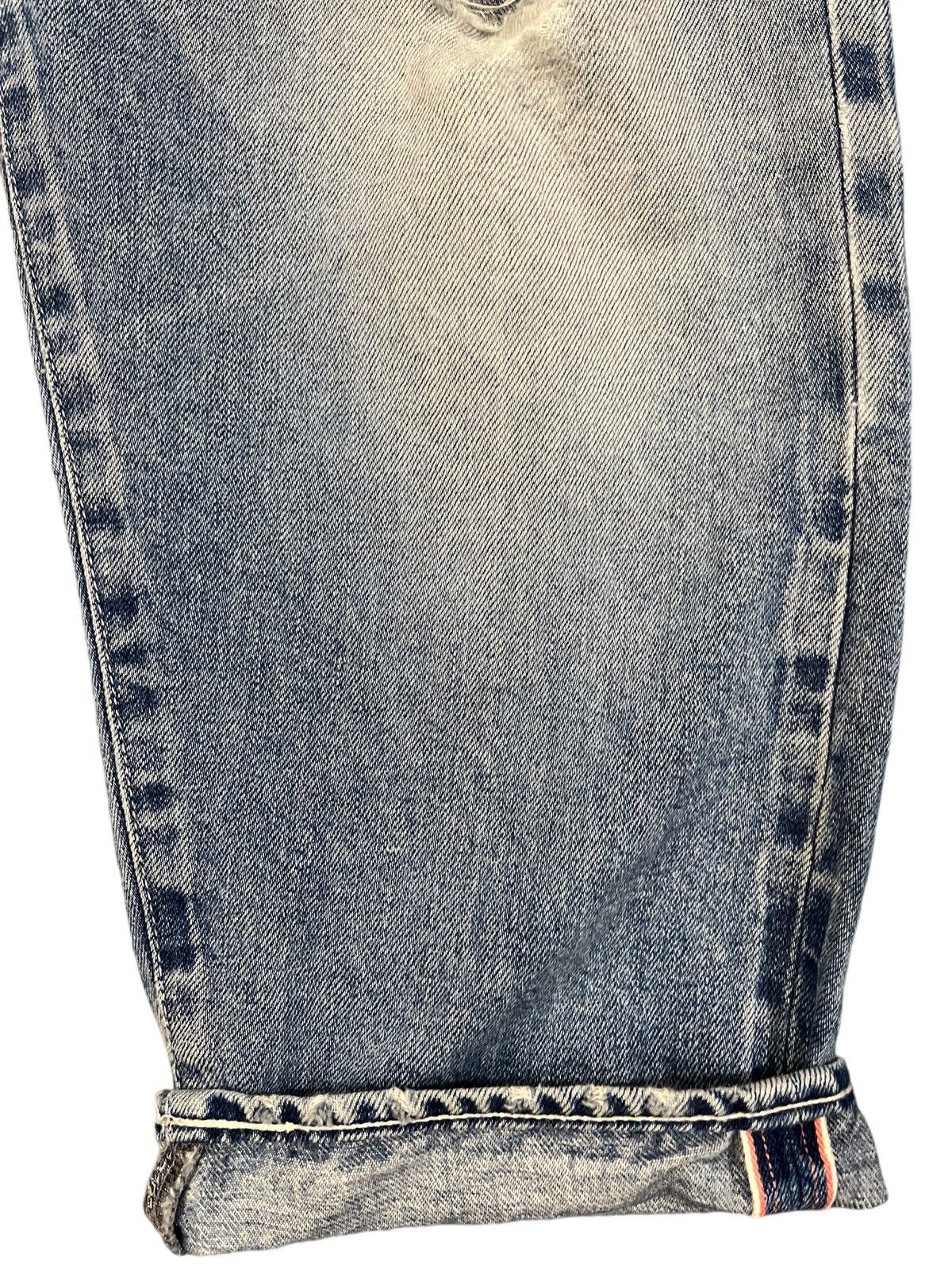 Japanese Brand × mina perhonen Vintage mina phernon Selvedge Distressed Denim Size US 29 - 2 Thumbnail