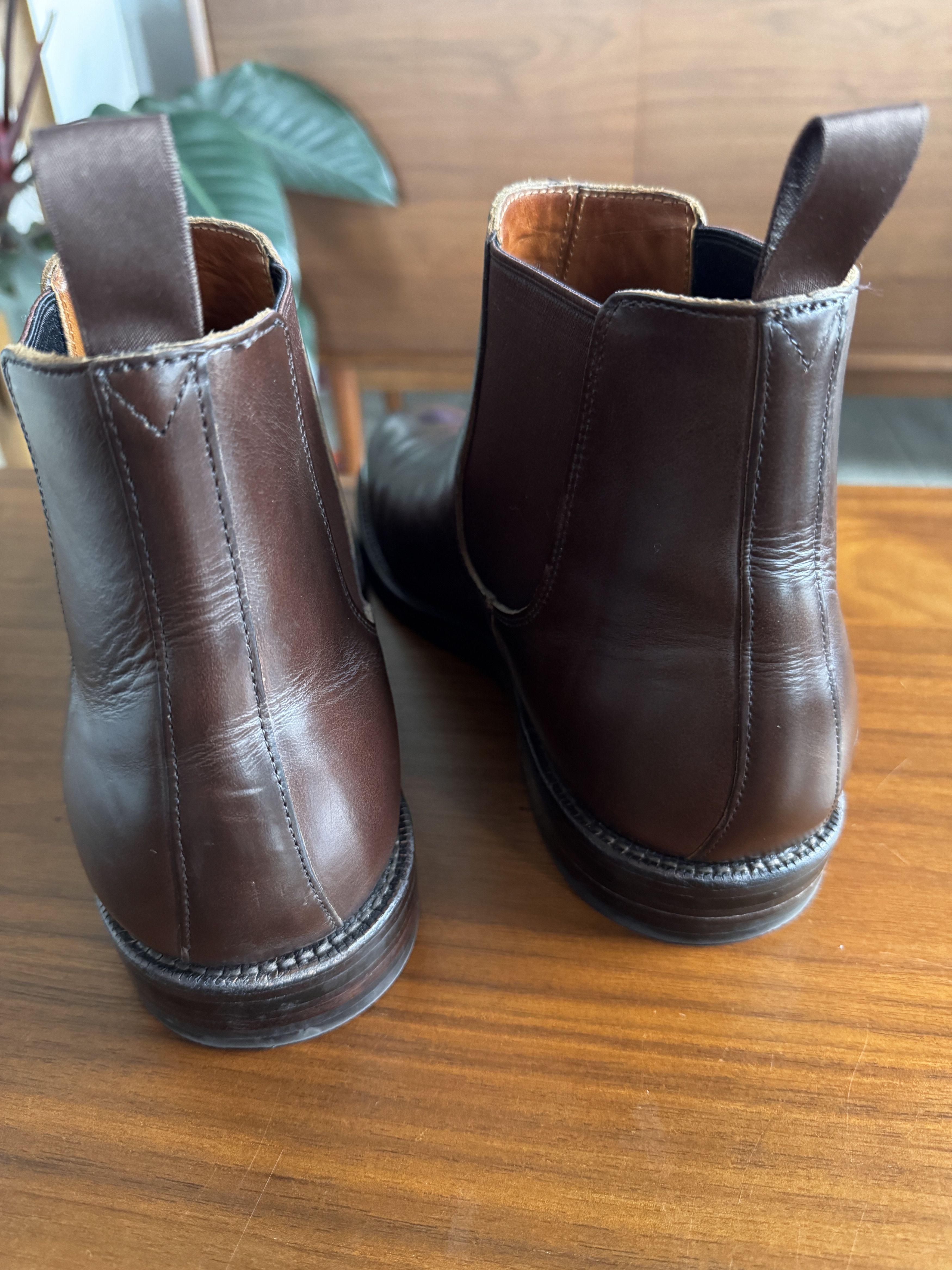 Vintage Grant Stone Chelsea — Crimson Cxl — Us 11.5/12 (Tagged 11d) in Brown, Men's — image 5 of 6