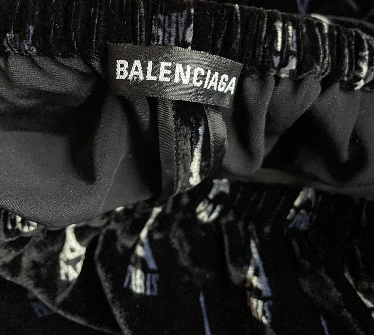 Balenciaga Balenciaga FW19 Eiffel Tower Silk Pajama Pants Size US 32 / EU 48 - 13 Thumbnail