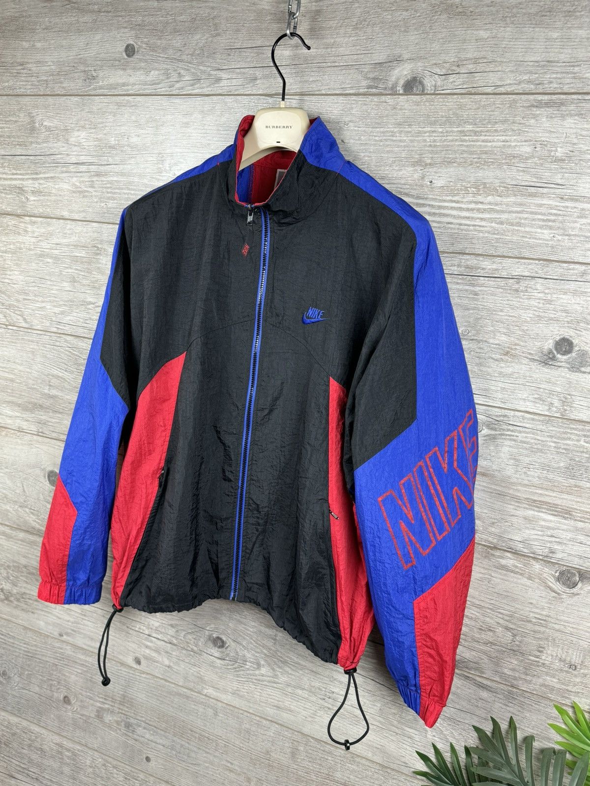 Nike × Vintage Nike Jacket Big Logo Size M Y2K drill style Size US M / EU 48-50 / 2 - 15 Thumbnail