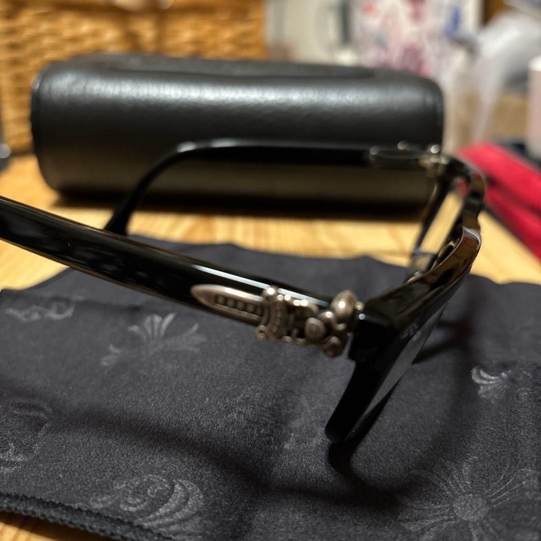 Chrome Hearts CHROME HEARTS Eyeglasses Black One Size Size ONE SIZE - 3 Thumbnail