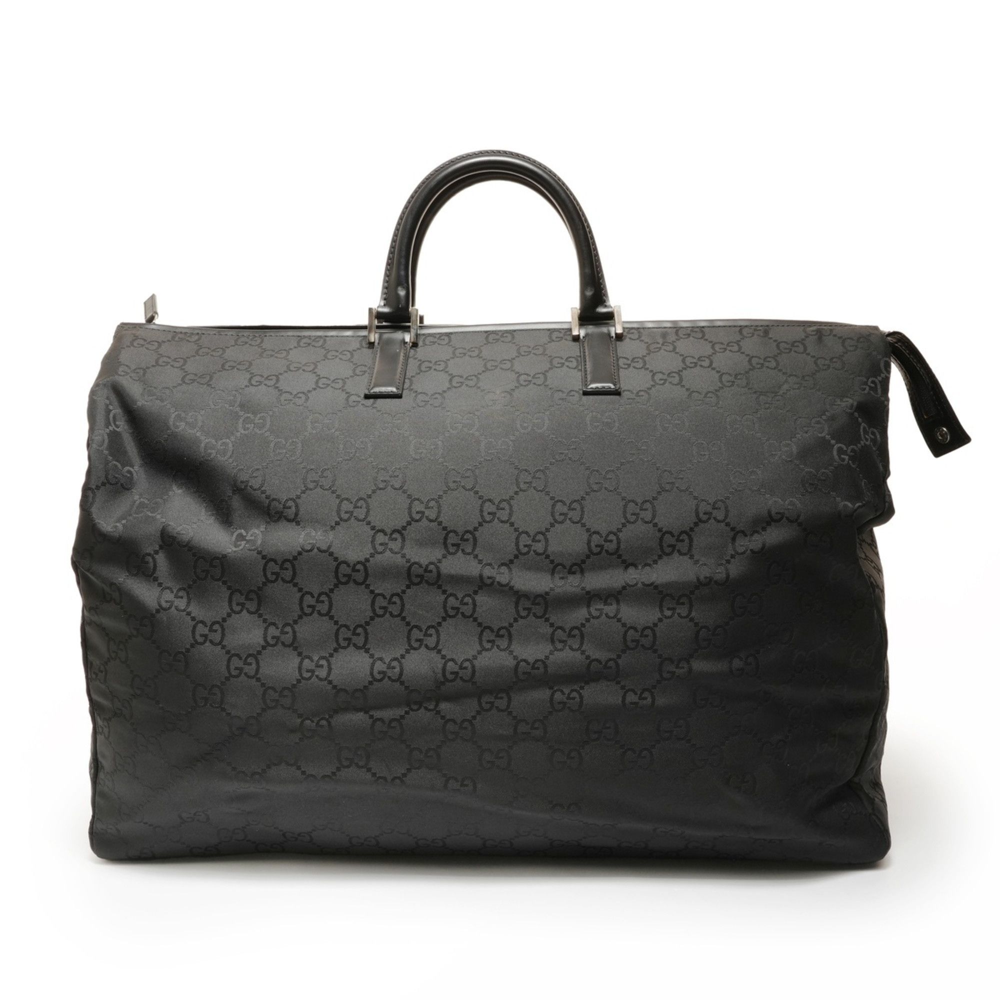 Gucci Gucci GG Canvas Boston Bag, Black Size ONE SIZE - 1 Thumbnail