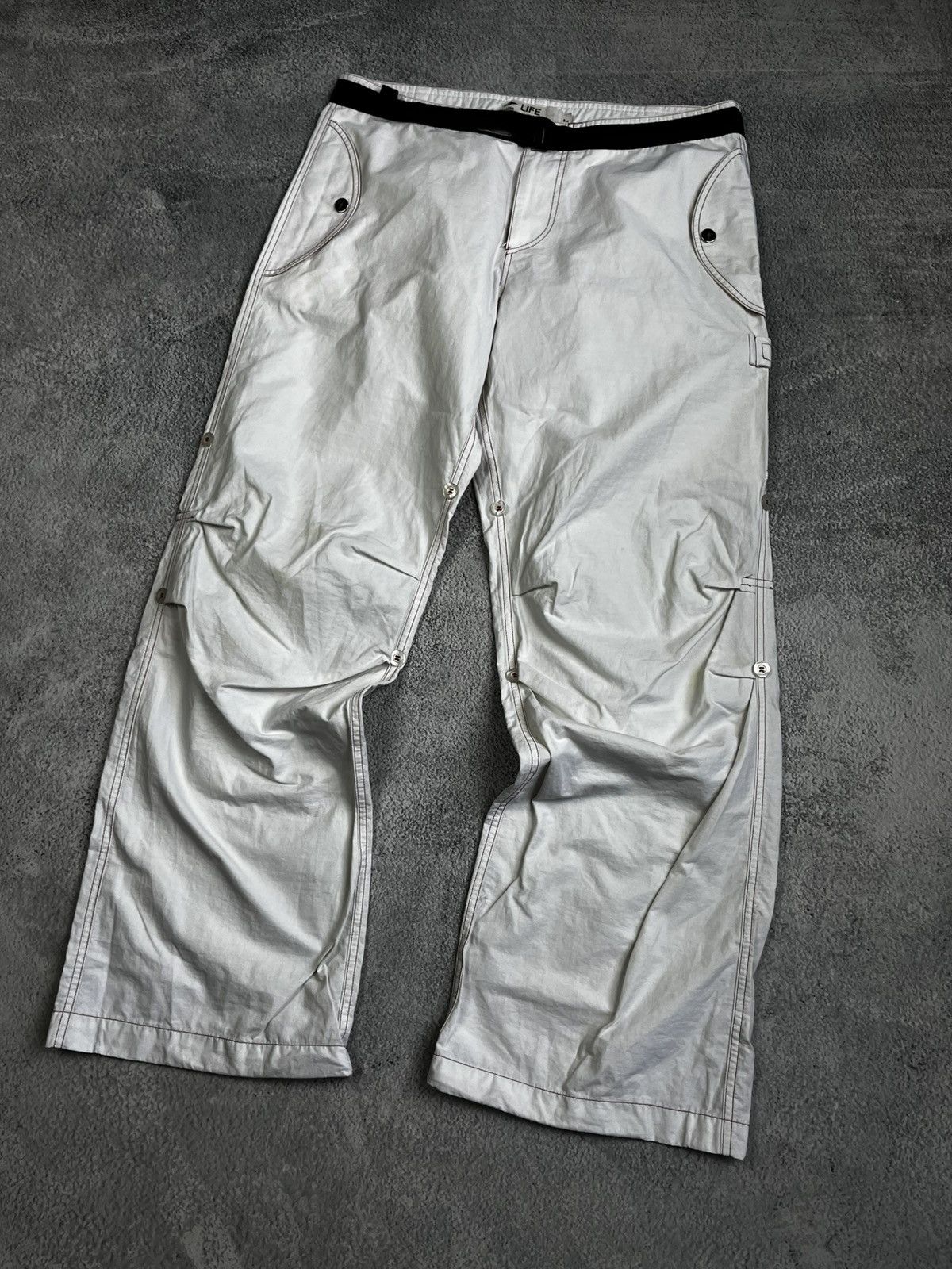 Moschino × Vintage Moschino cargo pants vintage 90s Size US 32 / EU 48 - 2 Thumbnail