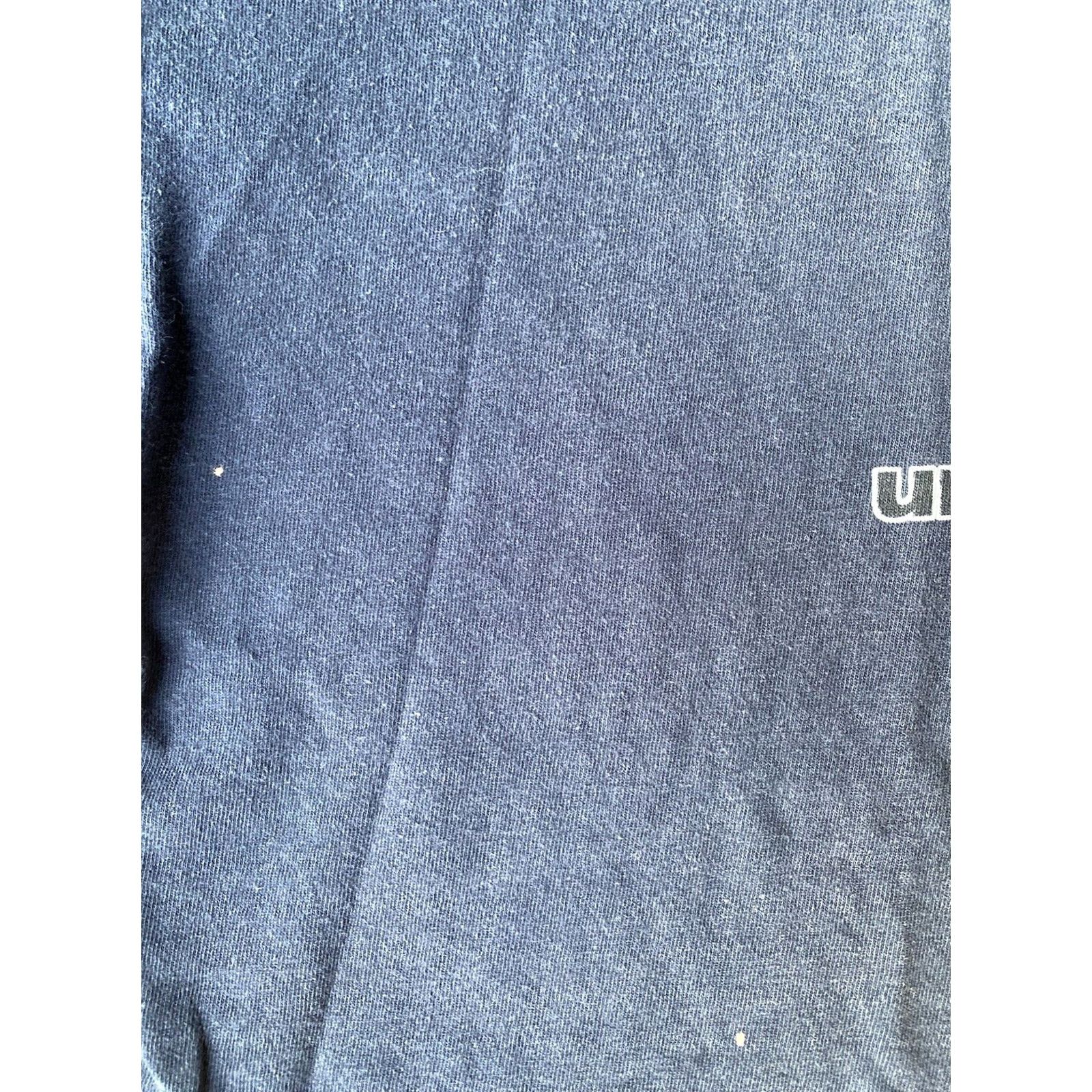 Vintage VINTAGE Its All Fun And Games Until The Cops Show Up T Shirt 2XL Alstyle Blue Graphic Print Crew Neck Short Sleeve Men Mens Size US XL / EU 56 / 4 - 6 Thumbnail