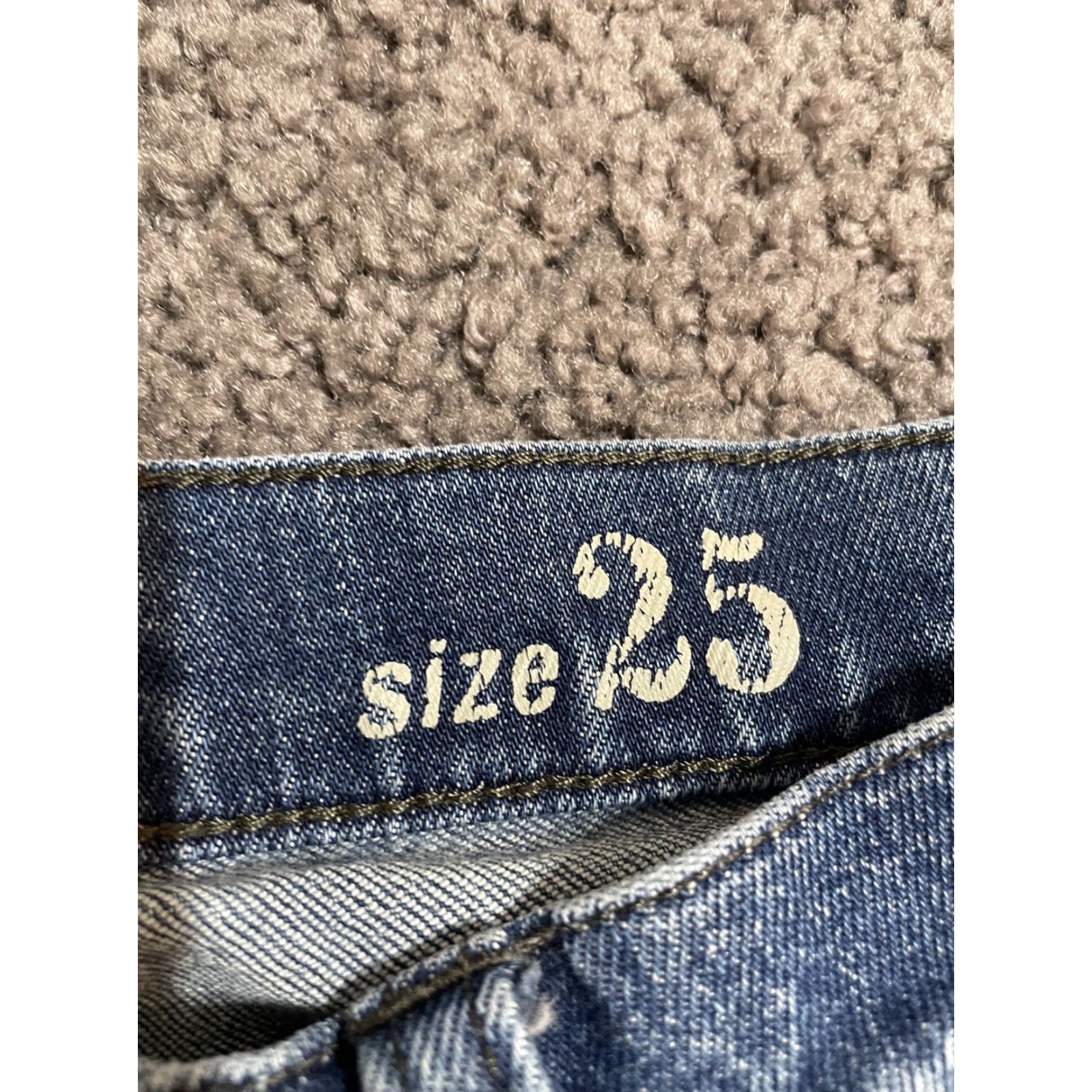 J.Crew VINTAGE J.CREW Jeans Boyfriend Slim 25 Mid Denim 28x28 90s Blue Womens Jeans Size 42" / US 20 - 6 Thumbnail