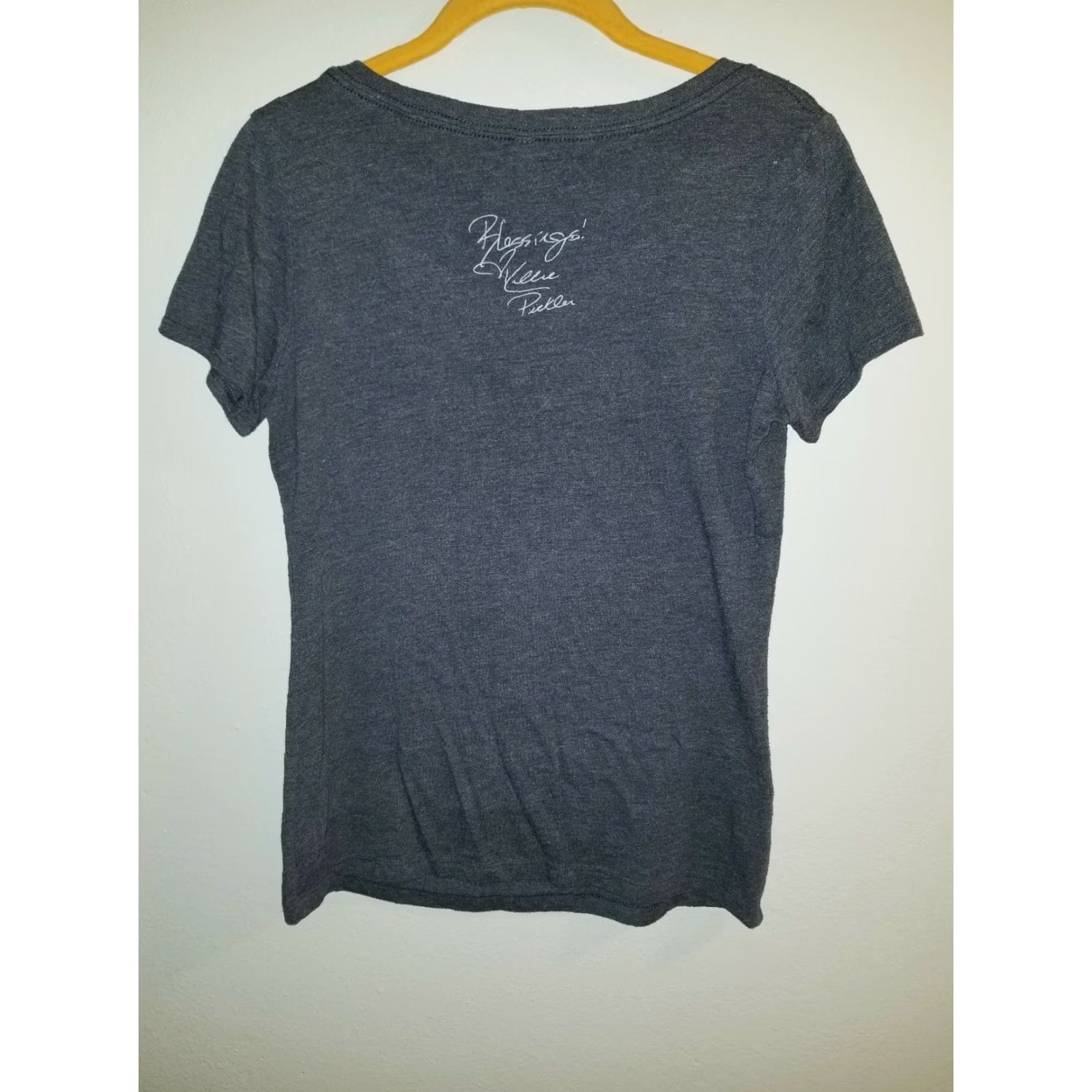 Vintage Womens L Kellie Pickler Support Our Sailors Graphic Tee T Shirt Patriotic Size L / US 10 / IT 46 - 4 Thumbnail