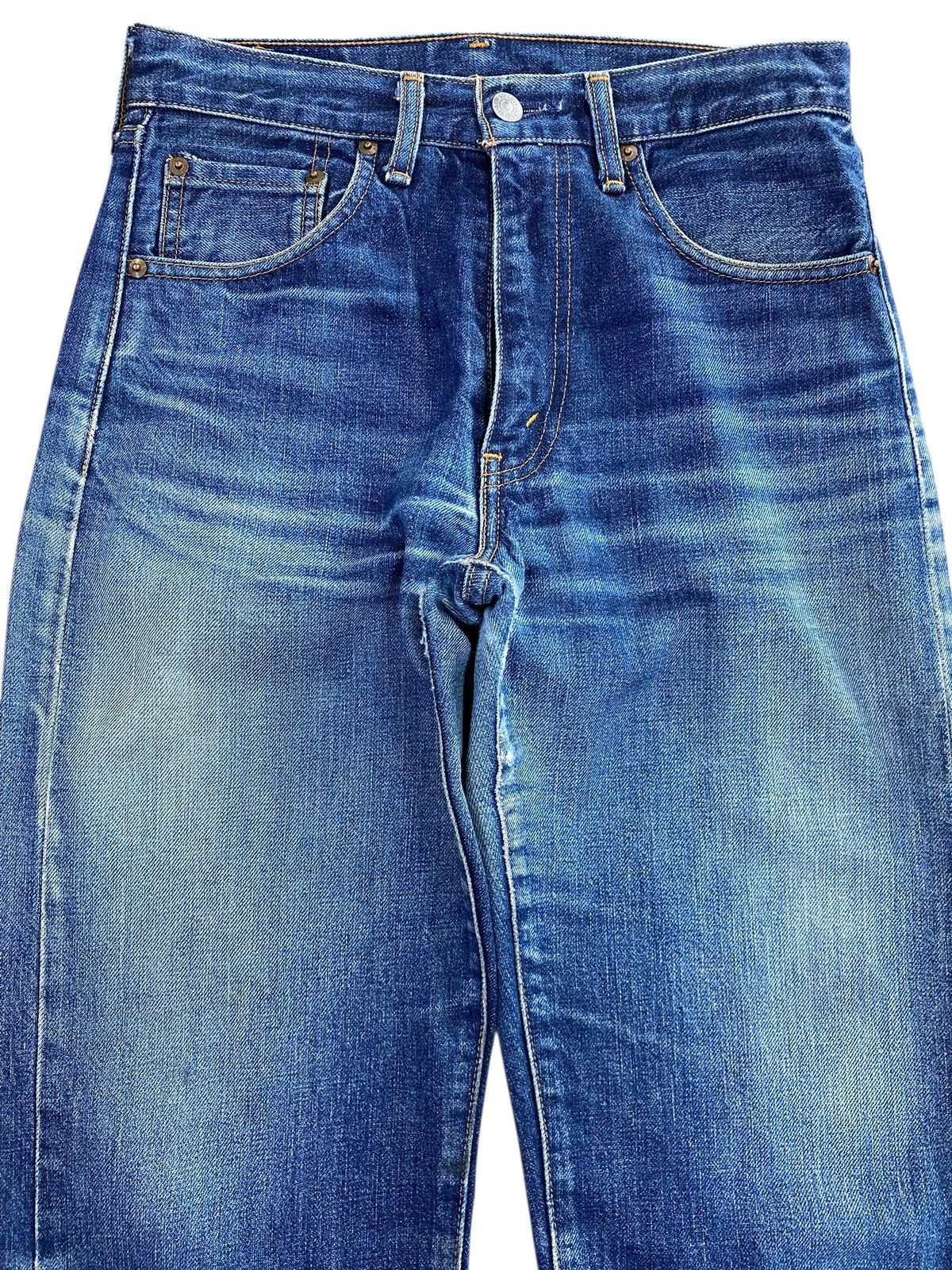 Levi's Levi’s Selvedge Faded Indigo Style Wide Leg Jeans Size US 28 / EU 44 - 2 Thumbnail