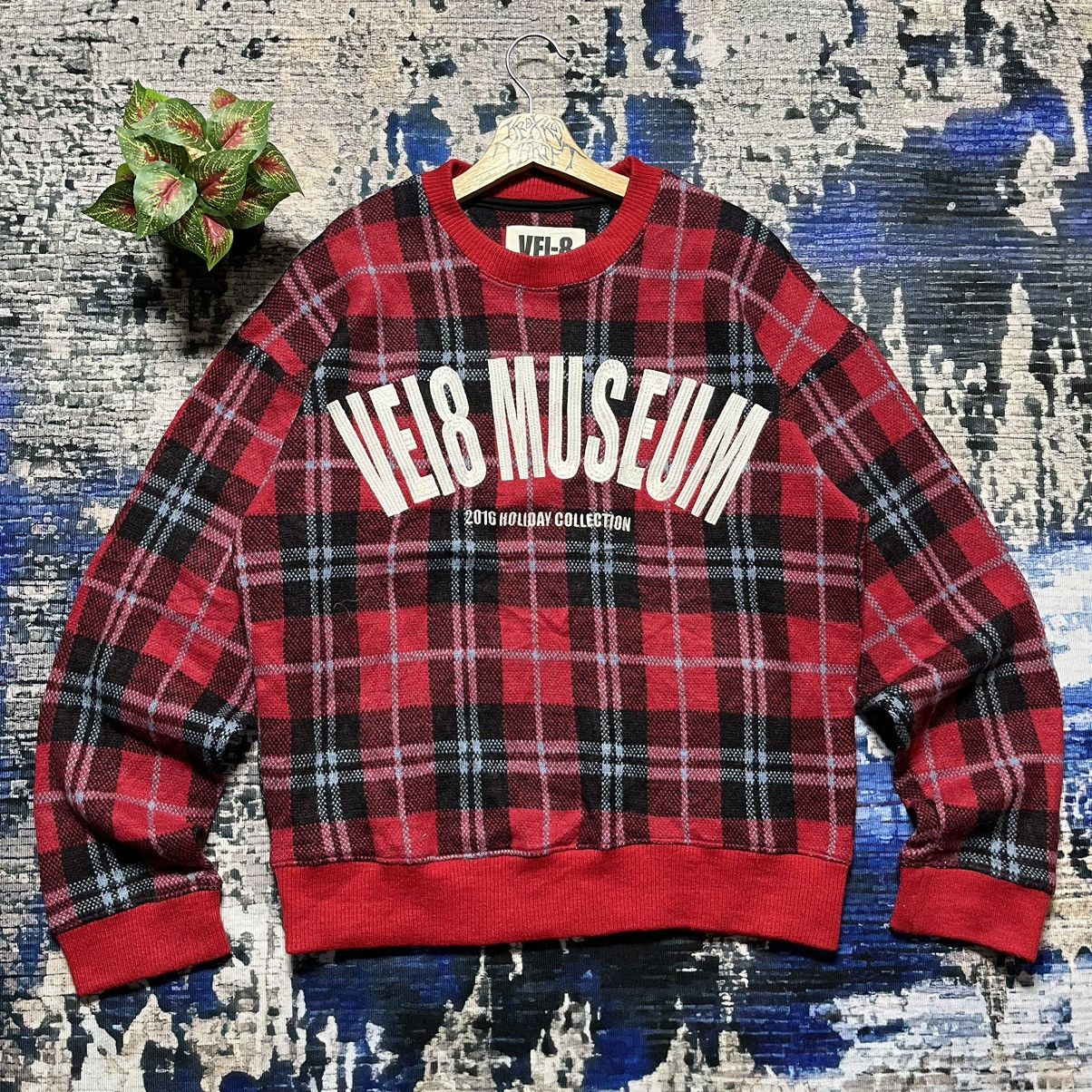 Japanese Brand × Vintage 🔥VEI-8 Museum 2016 Embroidered Spell Sweetshirts Size US L / EU 52-54 / 3 - 1 Thumbnail
