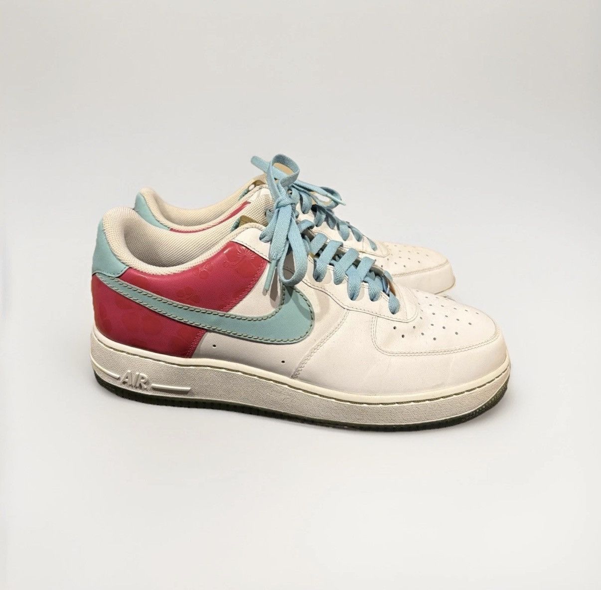 2008 Nike Air Force 1 Low Pink Hawaiian Gold Edition Size 12