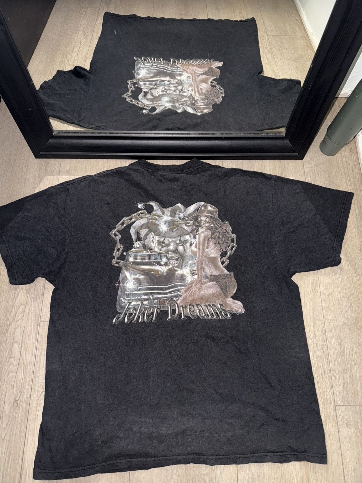 Vintage Vintage / Y2K Joker Dreams Chicano Art Shirt Size US L / EU 52-54 / 3 - 1 Thumbnail