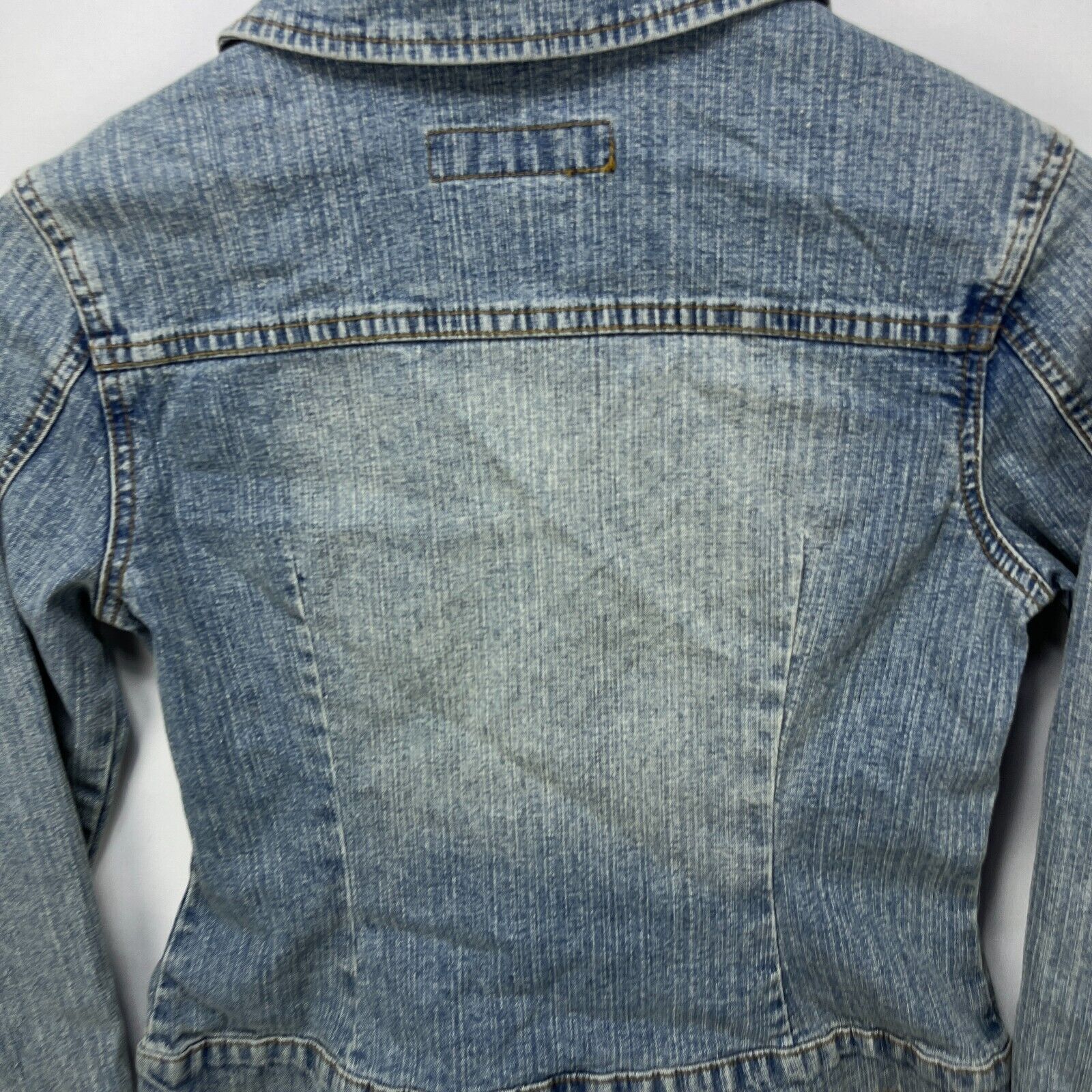 Vintage Vintage Y2K Revolt Jeans Womens Denim Medium Cropped Style Size M / US 6-8 / IT 42-44 - 11 Thumbnail