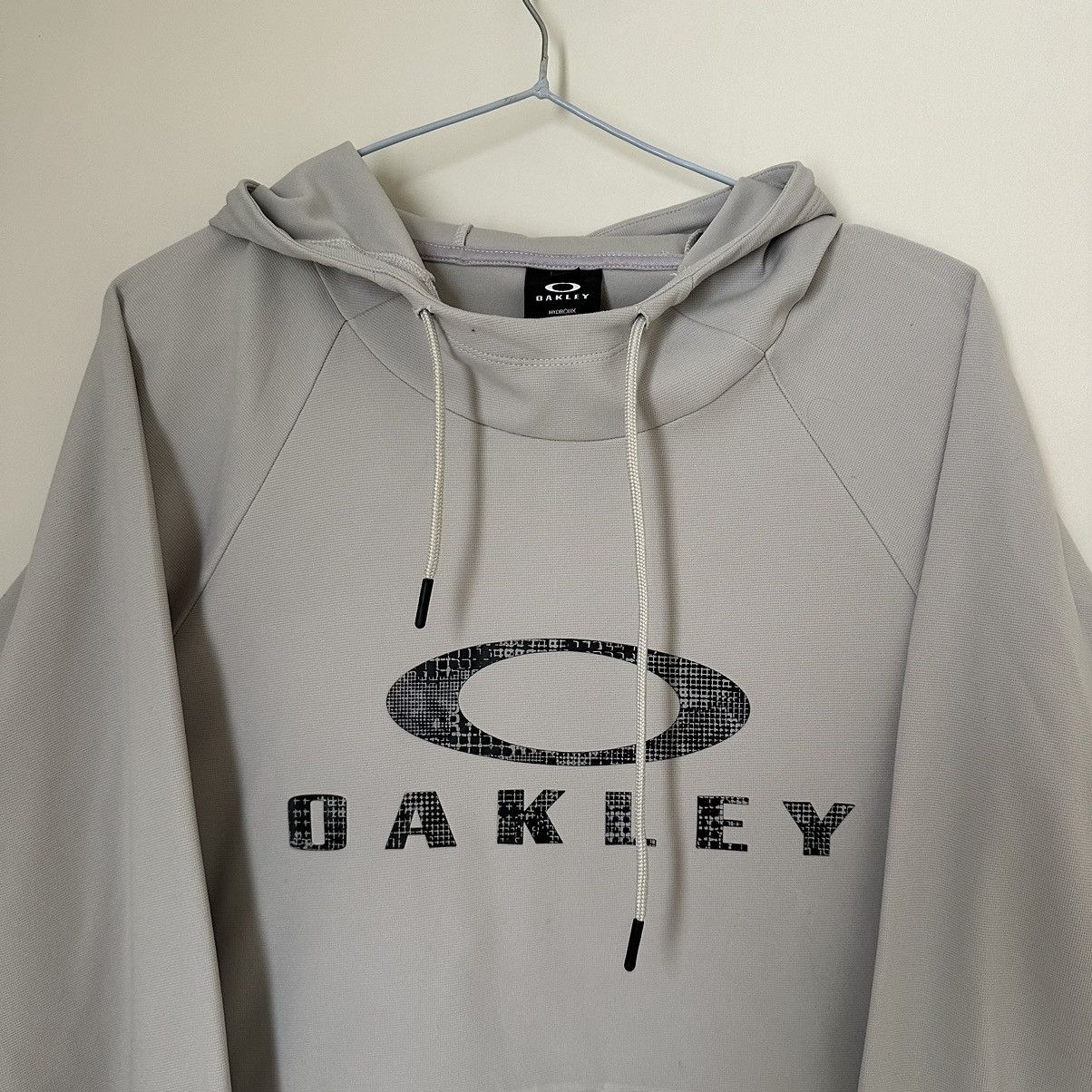 Japanese Brand × Oakley Oakley Grey Hoodie Size US S / EU 44-46 / 1 - 2 Thumbnail