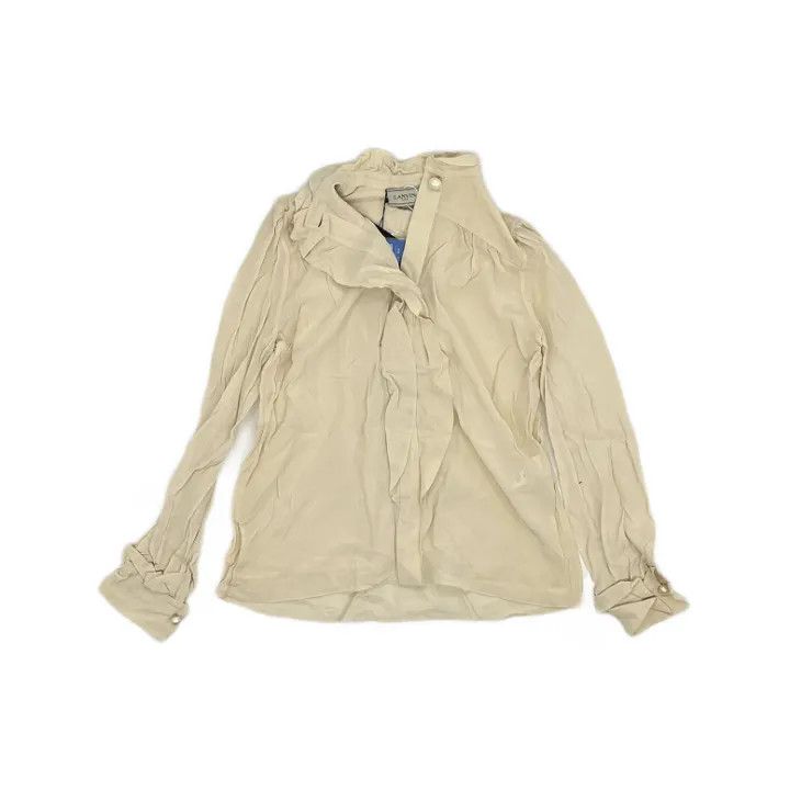 Lanvin Lanvin Casual Elegant Long Sleeve T-Shirt 0079 Size US XXS / EU 40 - 1 Thumbnail