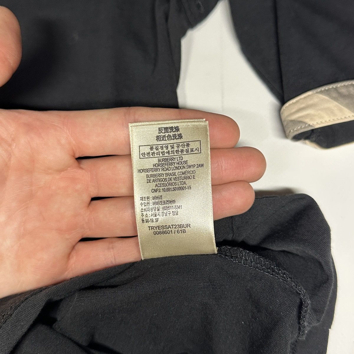 Burberry Burberry Brit XS check 3/4 sleeve women’s long shirt Size XS / US 0-2 / IT 36-38 - 12 Thumbnail