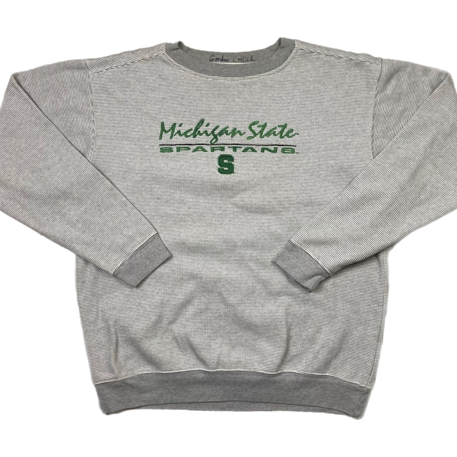 Pro Edge × Vintage Vintage Michigan State Crewneck Sweatshirt Size US M / EU 48-50 / 2 - 1 Thumbnail