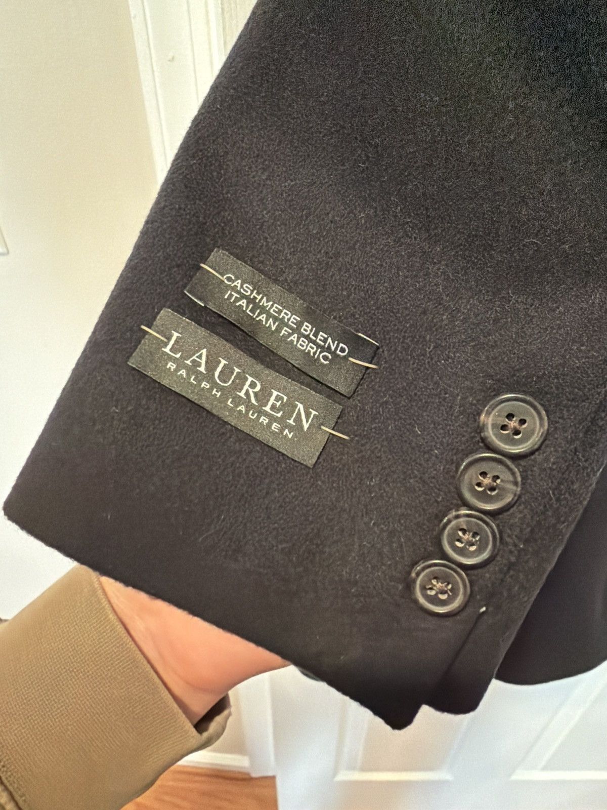 Lauren Ralph Lauren Lauren Ralph Lauren “Luther” Wool-Cashmere Navy Overcoat Size US M / EU 48-50 / 2 - 3 Thumbnail