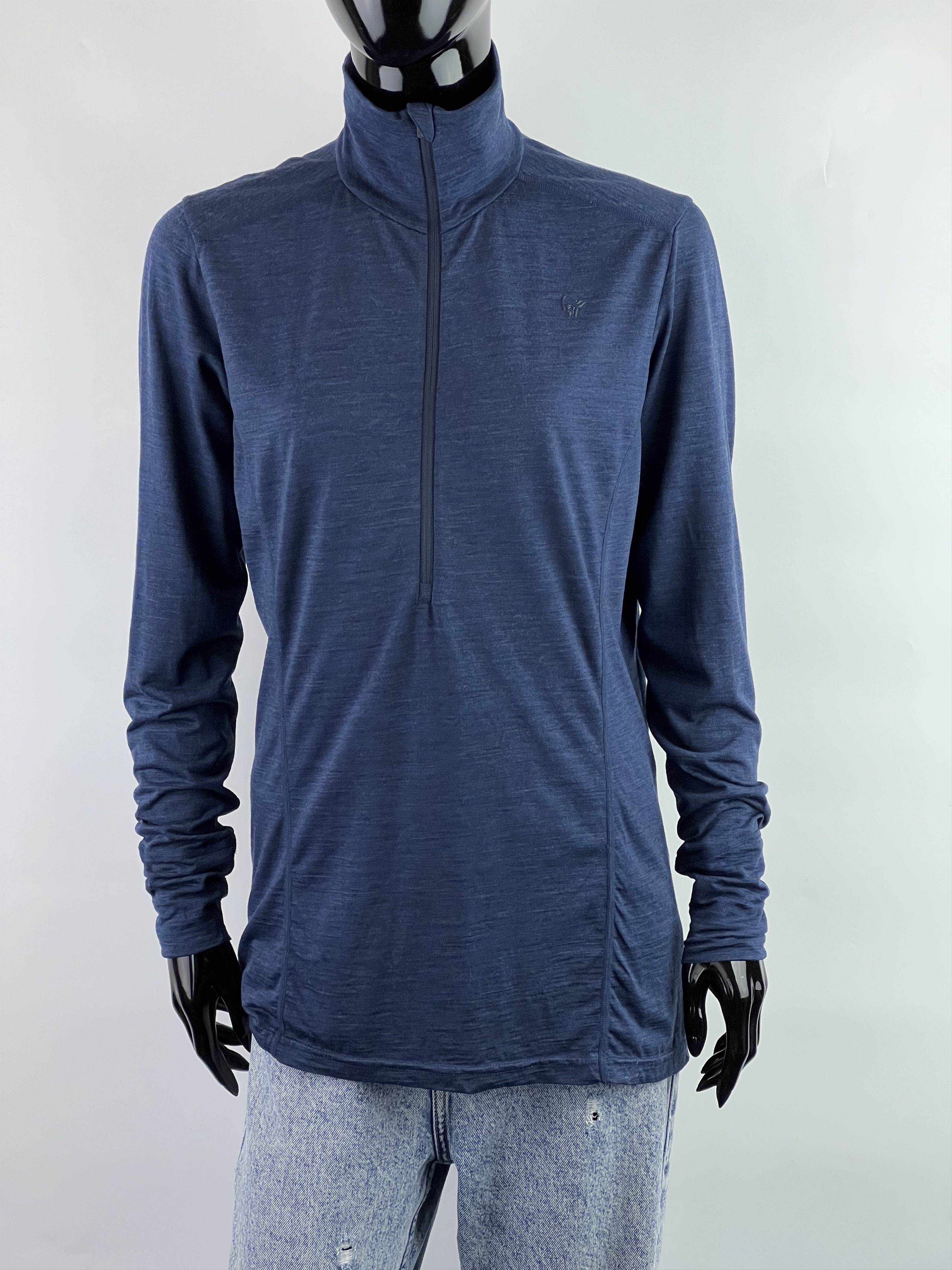 Norrona Norrona Women Merino Wool 1/2 Zip Long Sleeve Shirt Size L Size L / US 10 / IT 46 - 1 Thumbnail