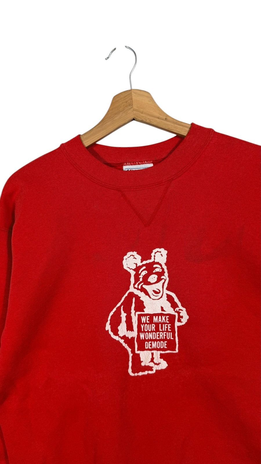 Hanes Vintage sweatshirt hanes big logo Size US L / EU 52-54 / 3 - 3 Thumbnail