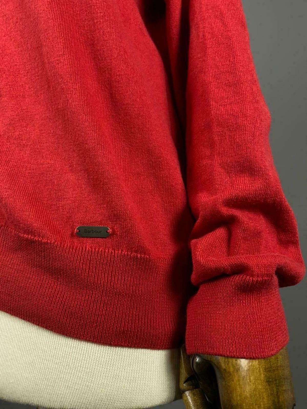 Barbour Barbour Summer Tartan Red Cashmere Cardigan Jumper Size 14 Size XL / US 12-14 / IT 48-50 - 4 Thumbnail