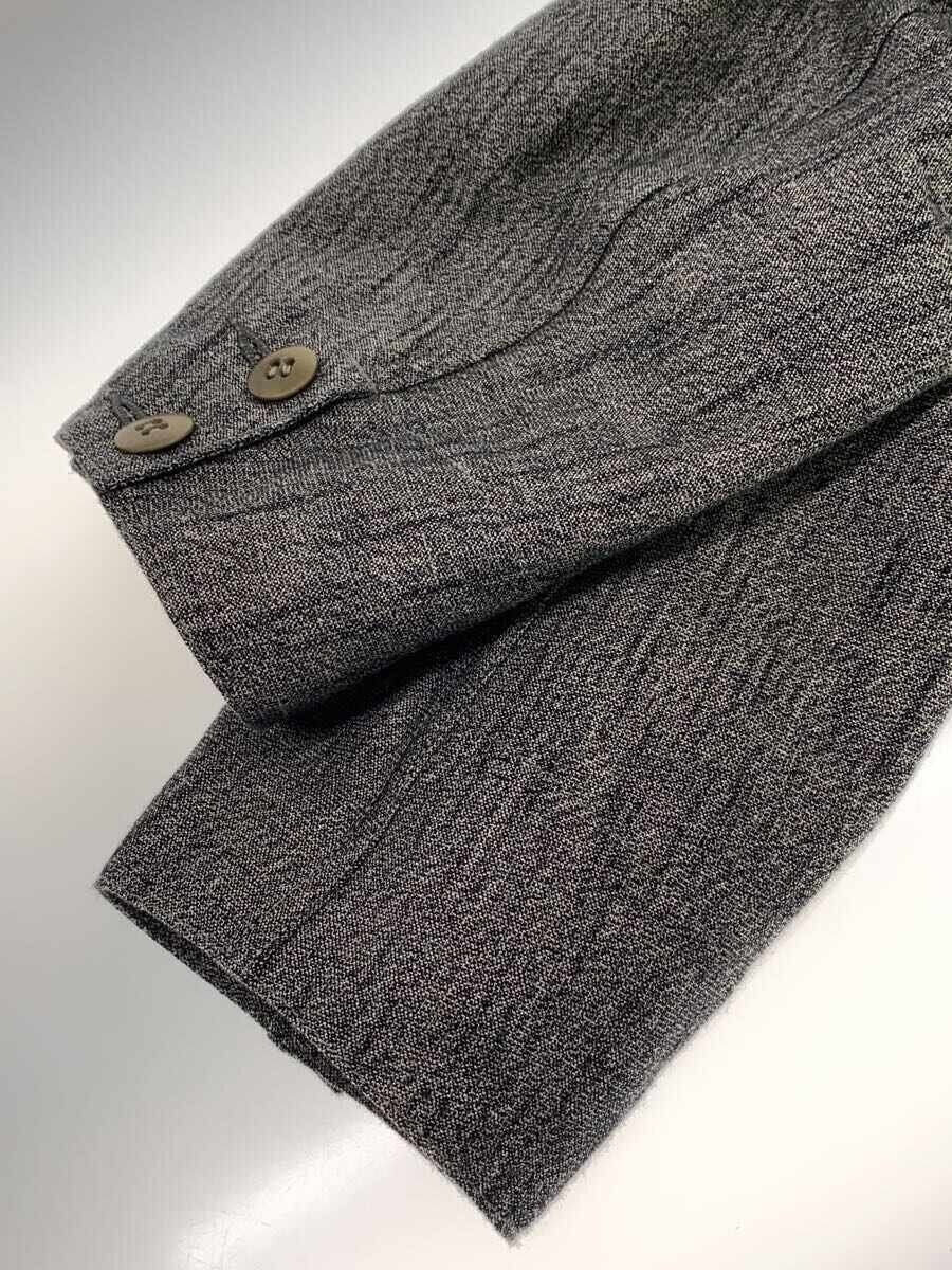 Taiga Takahashi Gray Cotton Shawl Collor Jacket Tailored Size US S / EU 44-46 / 1 - 5 Thumbnail