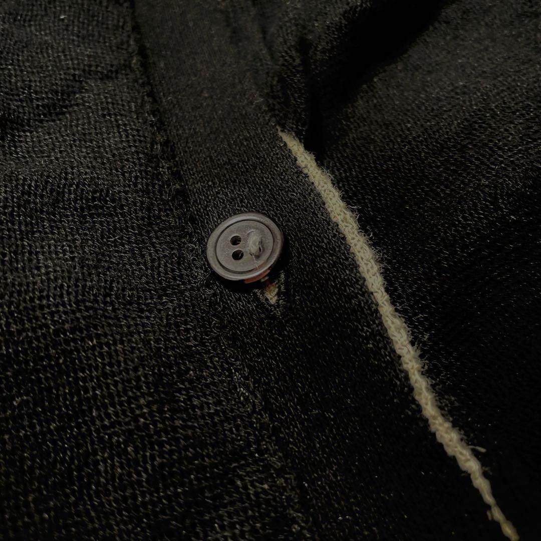 Yohji Yamamoto Yohji Yamamoto pour homme / Asymmetrical cardigan Size US L / EU 52-54 / 3 - 8 Thumbnail